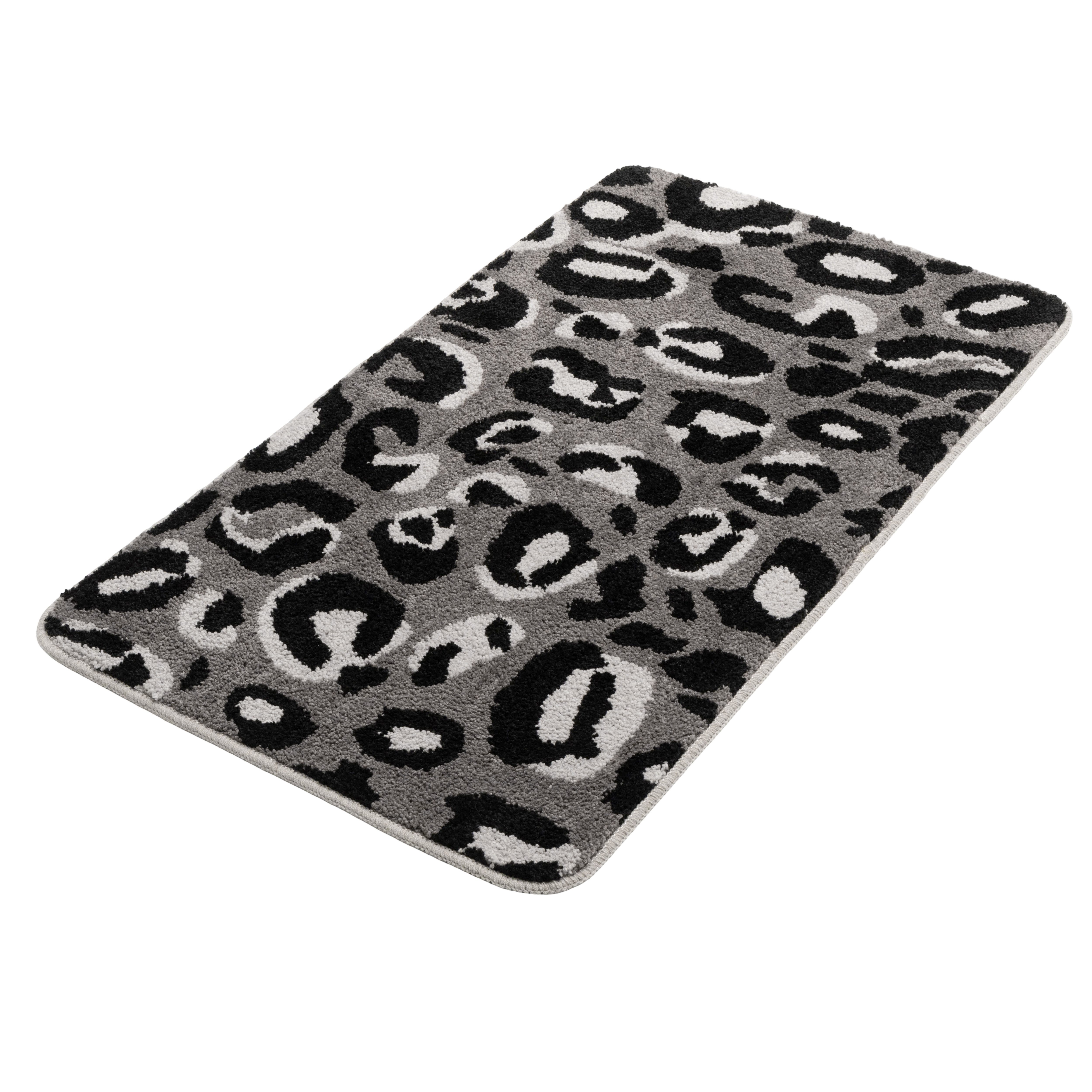 OTTO home Badematte Regona Leo, Badvorleger, Badezimmer Teppich, Duschvorleger, Höhe 10 mm, rutschhemmend beschichtet, schnell trocknend, fußbodenheizungsgeeign – Bild 2 von 5