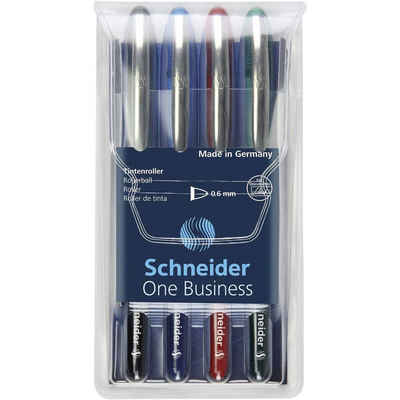 Schneider Tintenroller Tintenkugelschreiber 06 4er-Etui