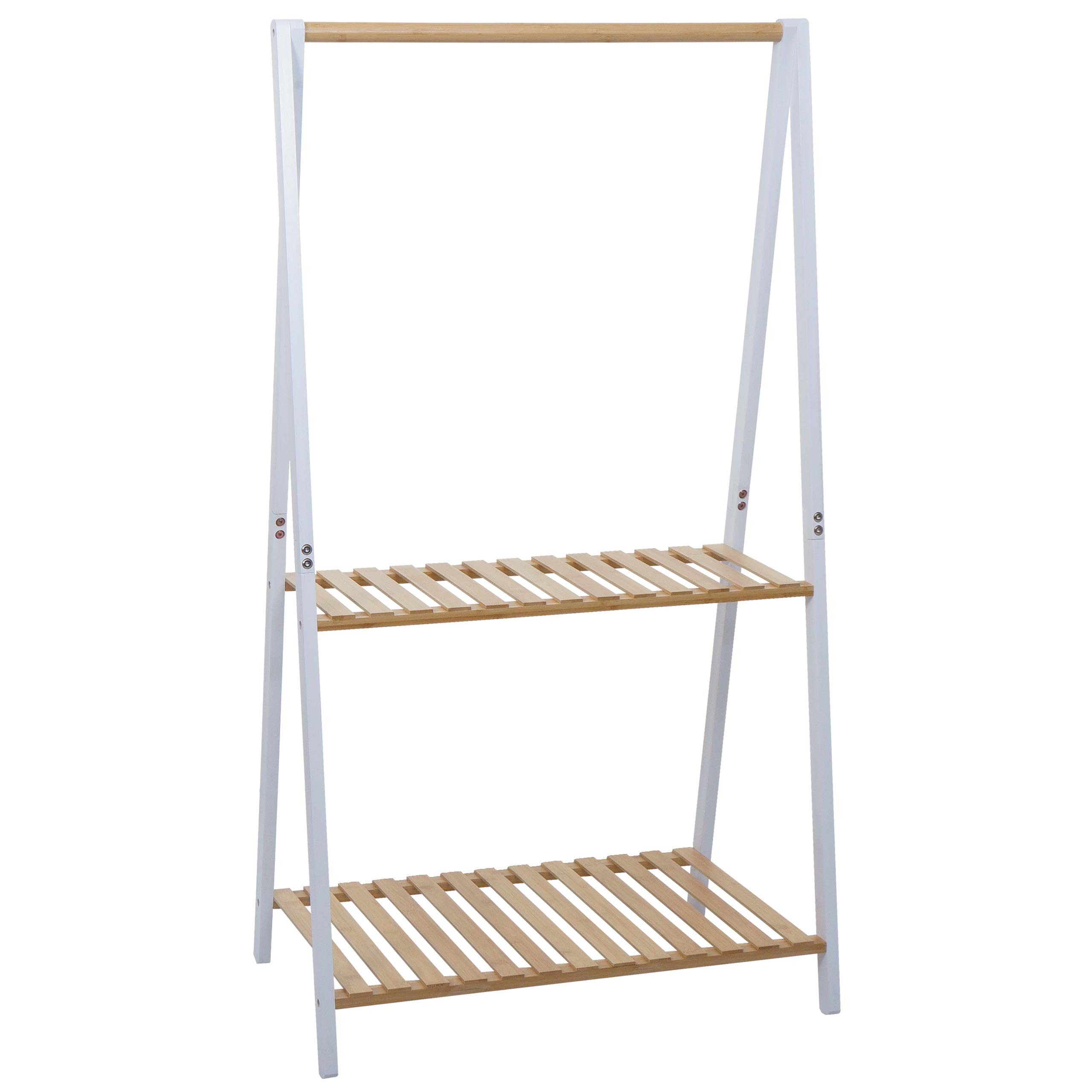 MCW Pflanzentreppe MCW-Q32, Für den Indoor-Bereich, Natürliche Holzoptik
