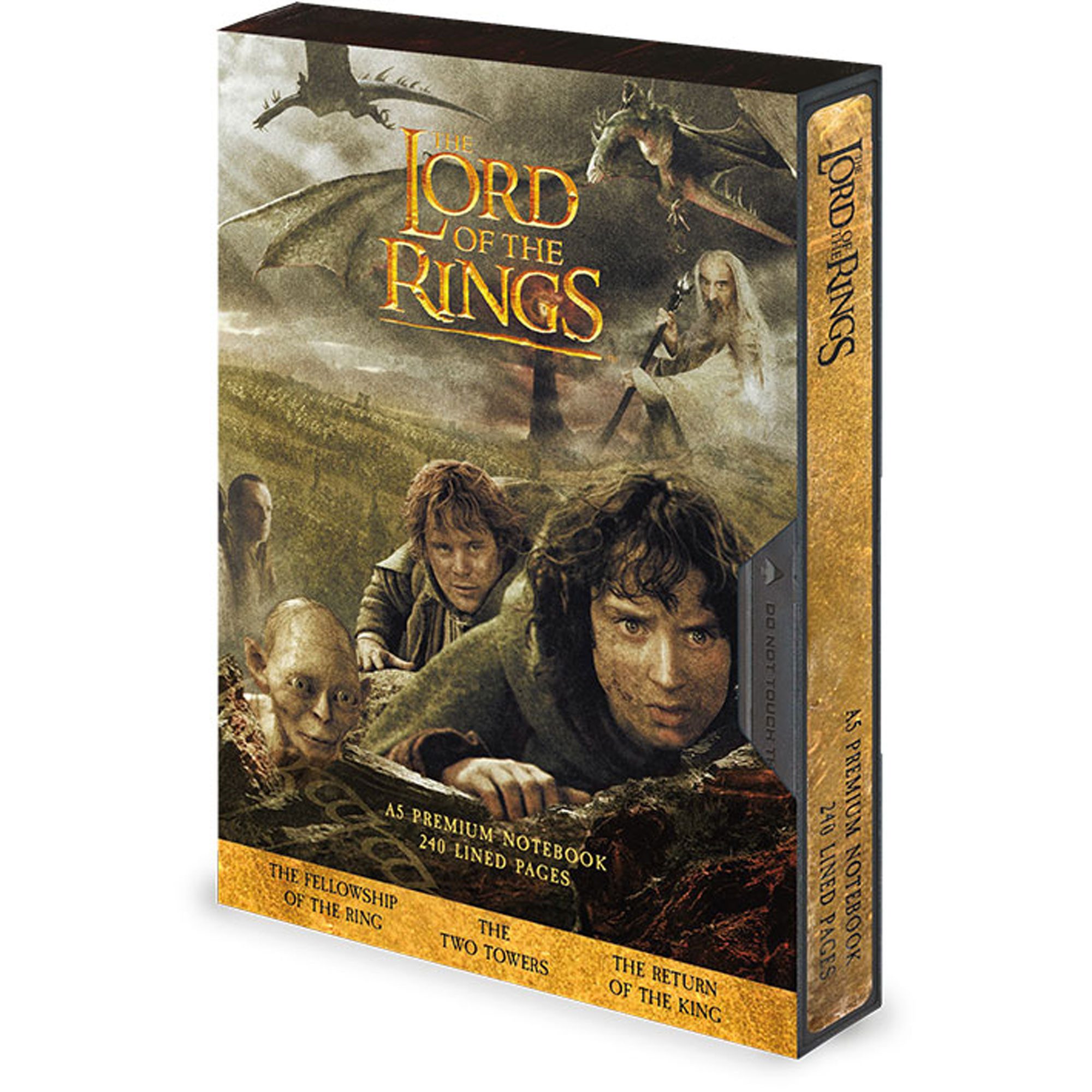 Notizbuch Lord of the Rings - Luxus-Notizbuch - VHS