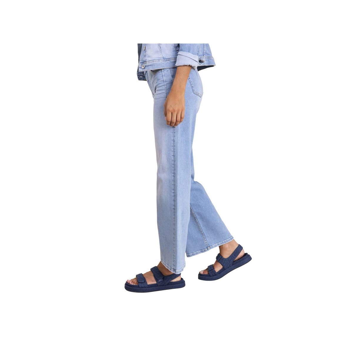 BLUE (1-tlg) blau 5-Pocket-Jeans FIRE