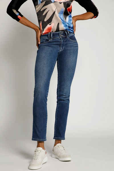 Gina Laura Regular-fit-Jeans »Push-Up-Jeans Sarah gerade 5-Pocket-Form«