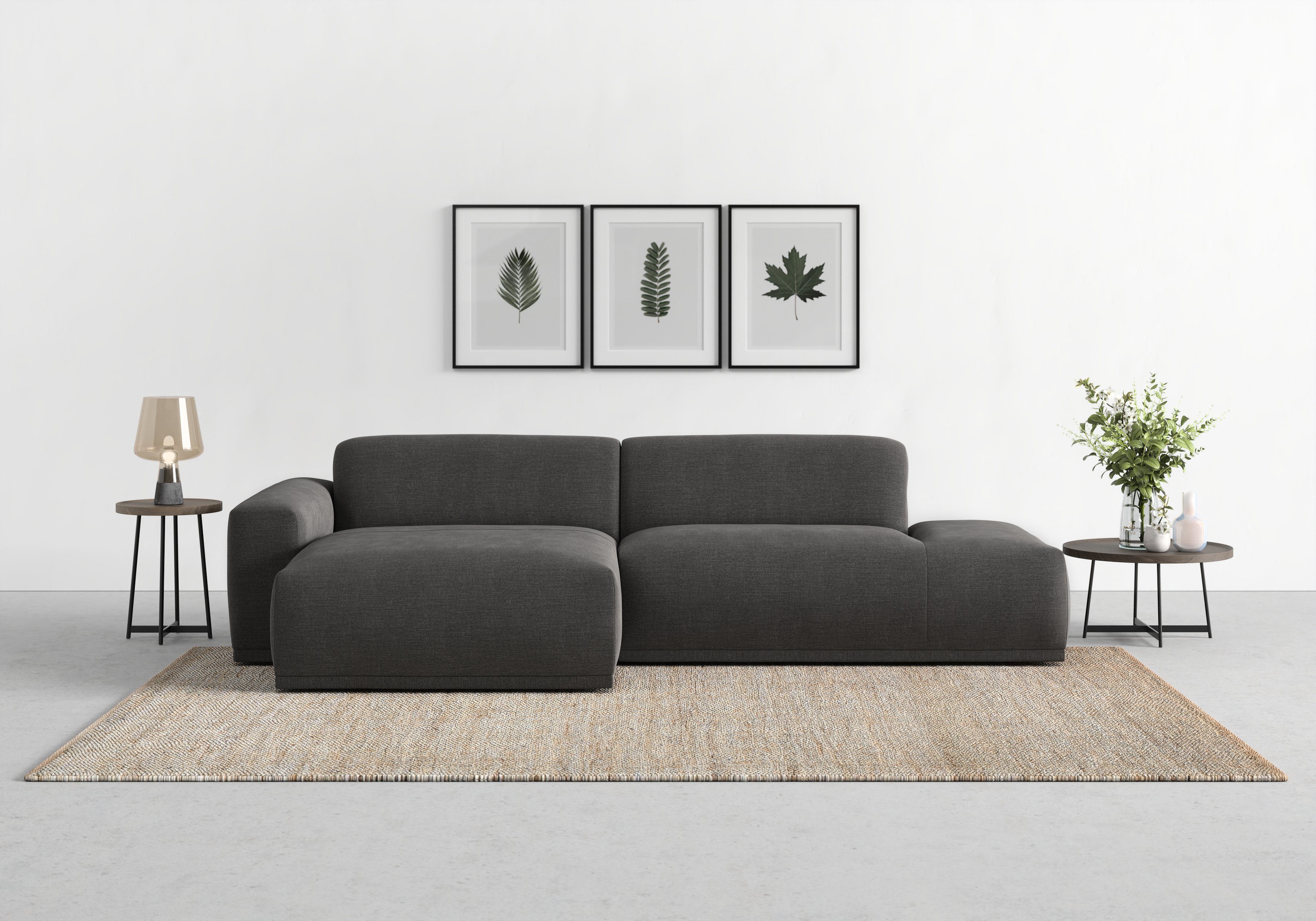TRENDMANUFAKTUR Ecksofa Braga, mit hochwertigem Kaltschaum, günstig online kaufen