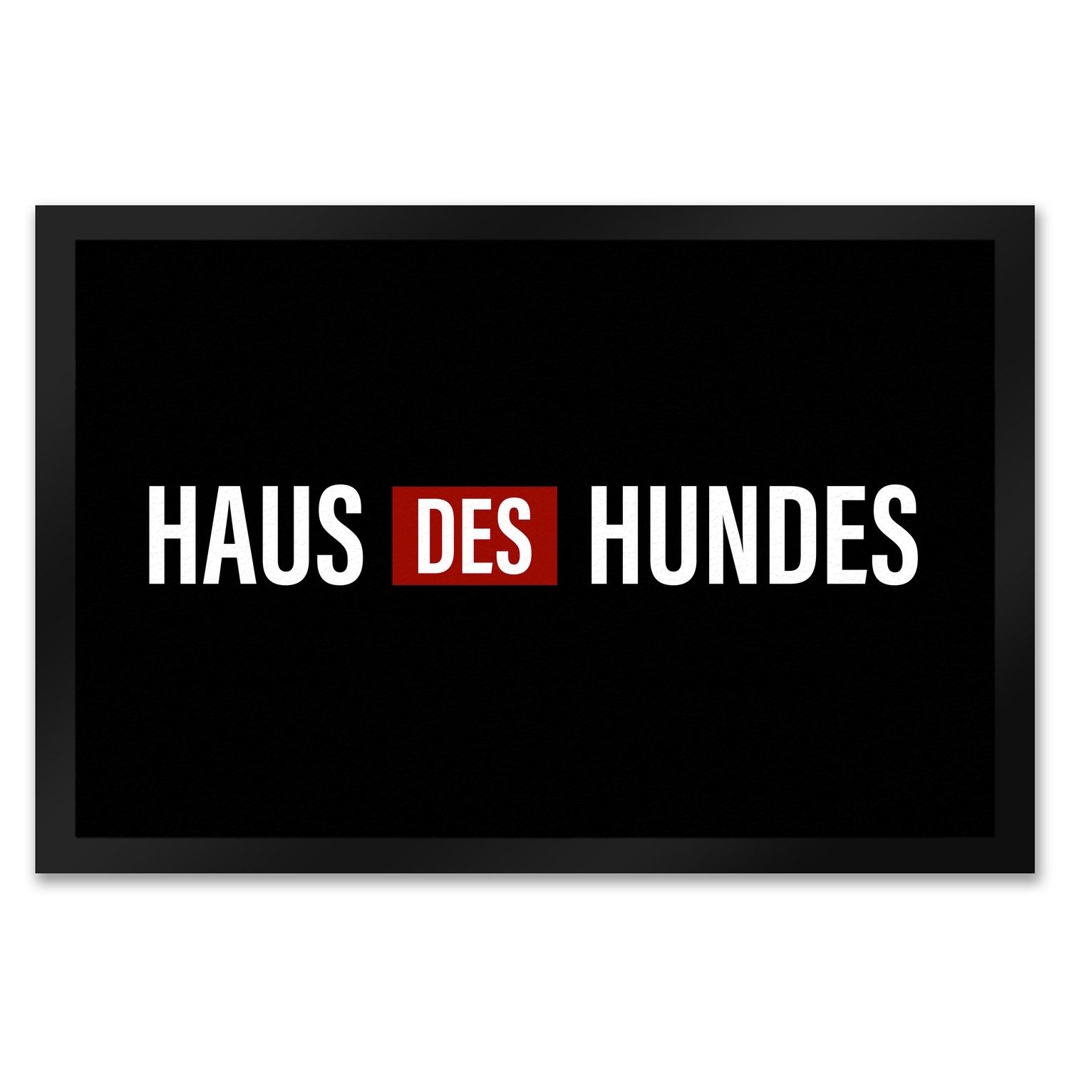 speecheese Fußmatte Haus des Hundes Fußmatte XXL Fußabtreter Schmutzfangmatte