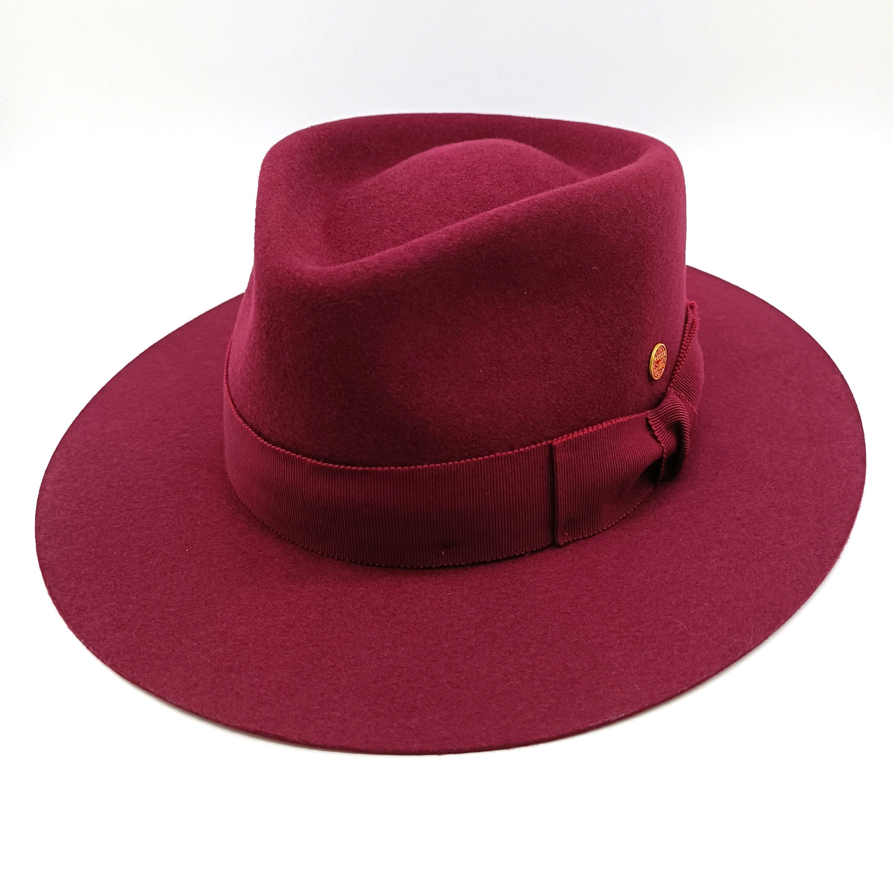 Filzhut Jacob Mayser bordeaux