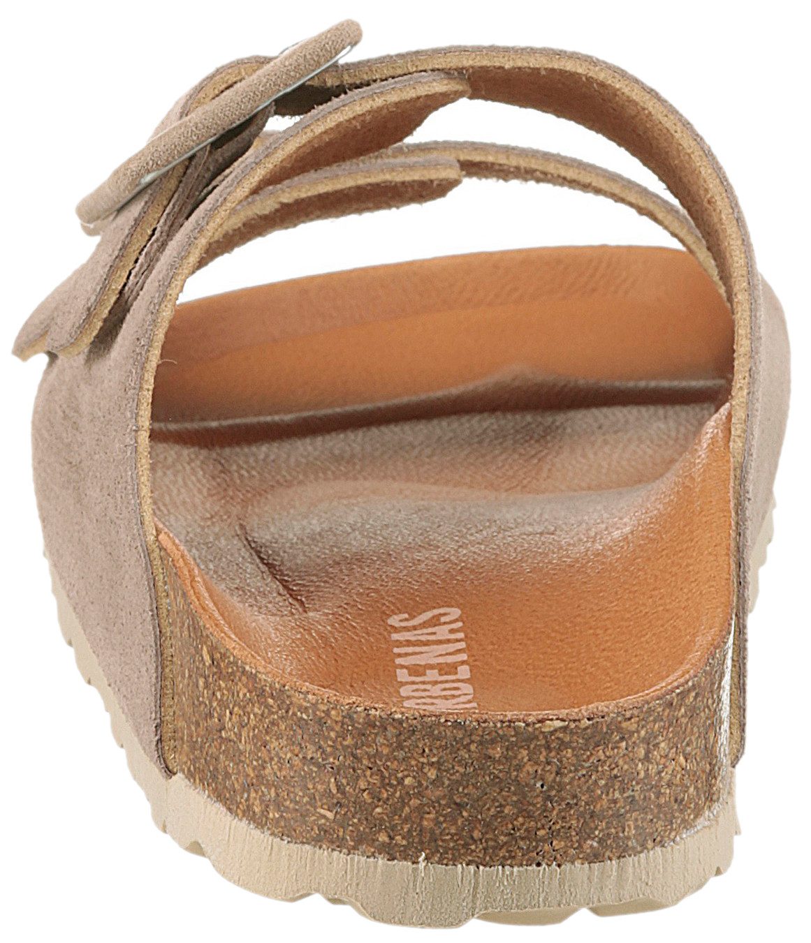 VERBENAS Randell Velour Pantolette, Sommerschuh, Schlappen, günstig online kaufen