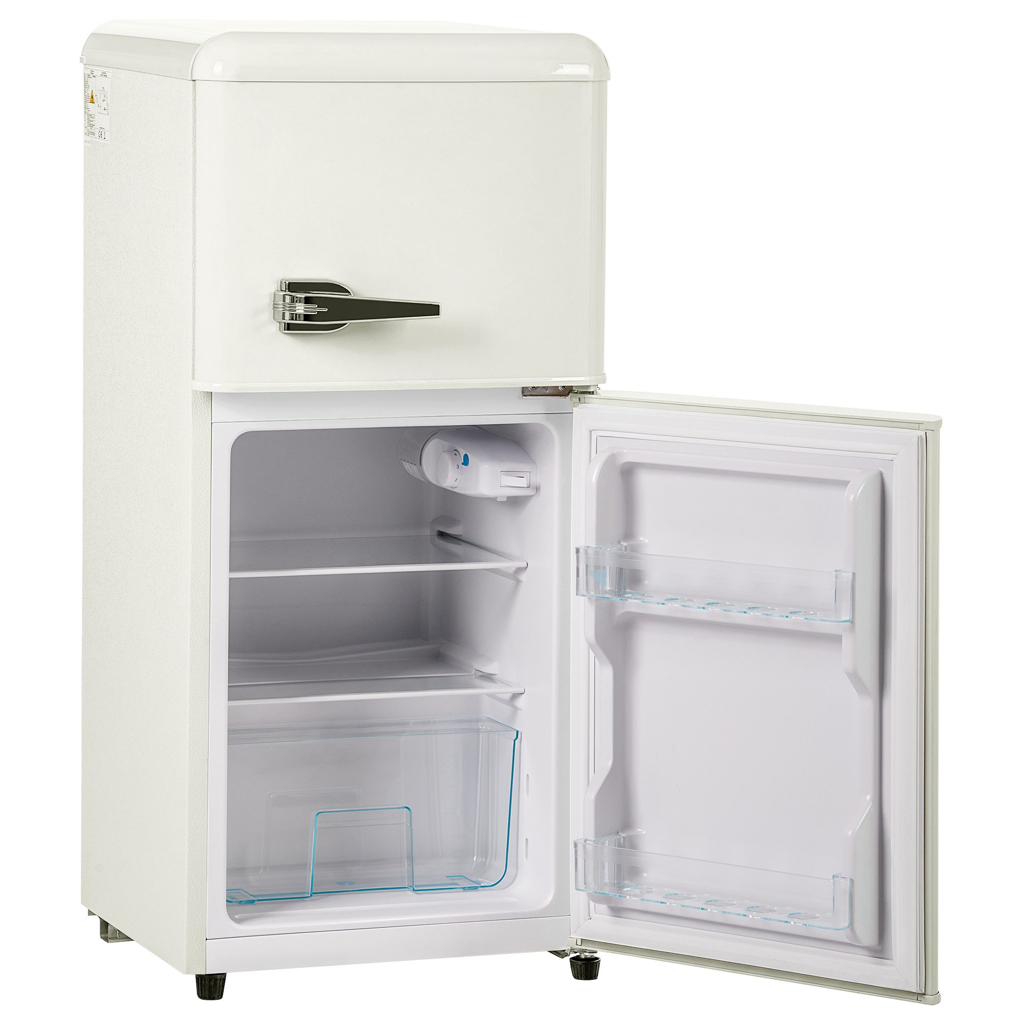 Kühlschrank Kühl-Gefrierkombination, Doppeltür, mit LED-Licht, 102 kWh/Jahr BCD-86A