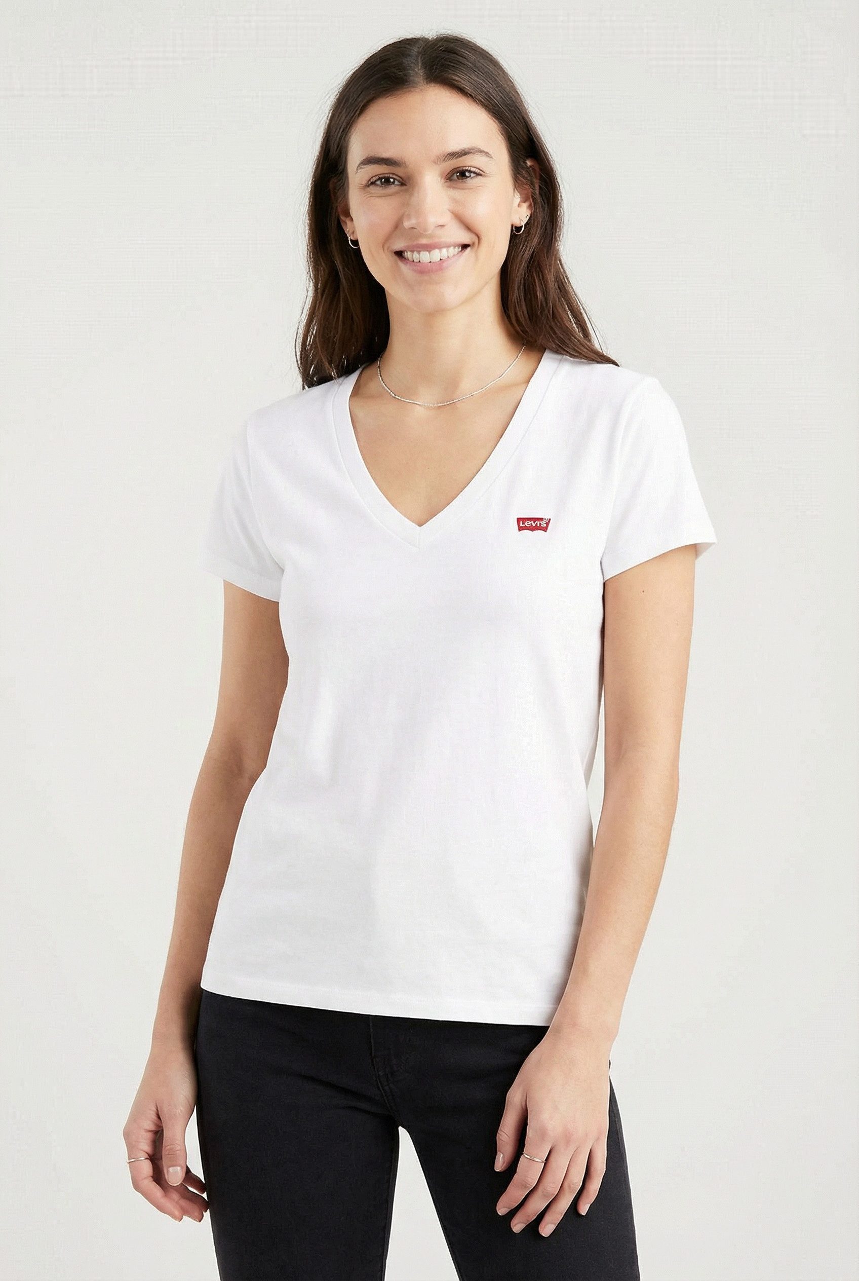 Levi's® T-Shirt VNECK TEE 2 PACK (Packung, 2-tlg) günstig online kaufen