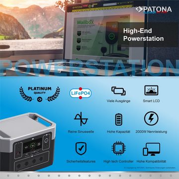 Patona Powerstation Autarc 2000 2000W 1920Wh PD100W Powerstation Stromversorgung (1 St)