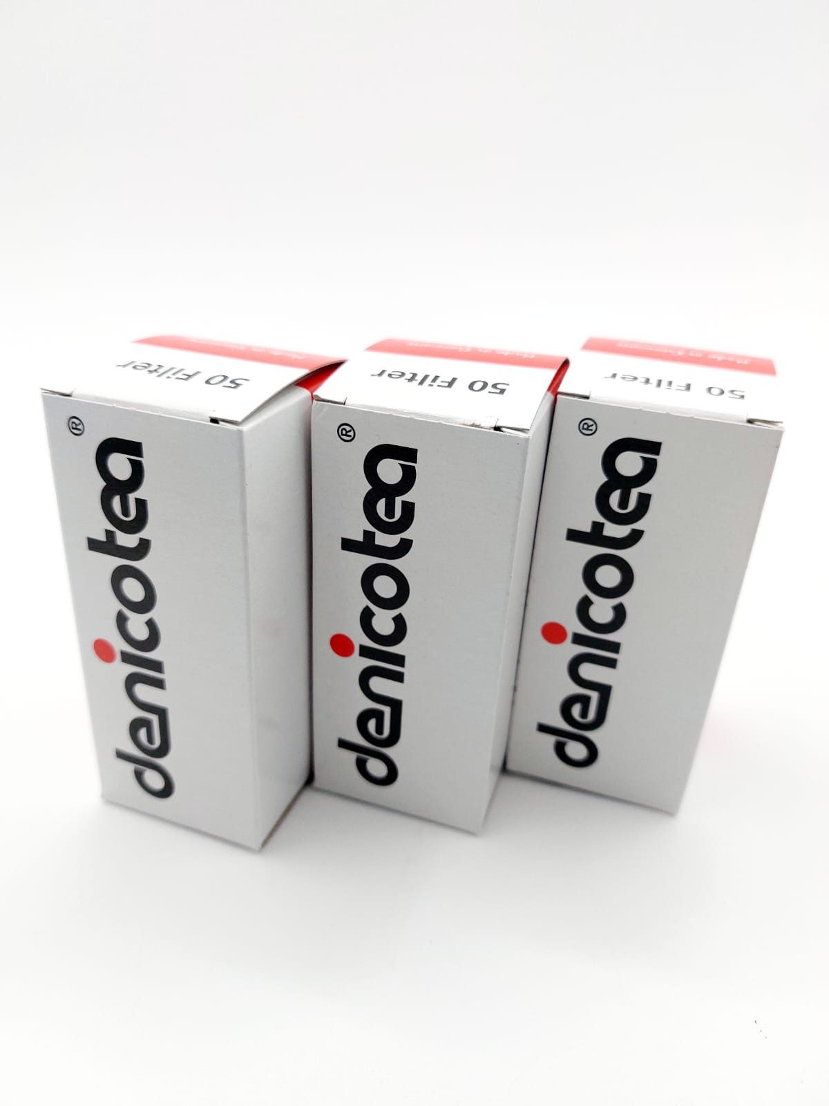 meytrade Aktivkohlefilter Denicotea Filter 3 x 50 Stück Zigaretten Spitzen Pfeife Zigarette, 150 Zigarettenspitzen