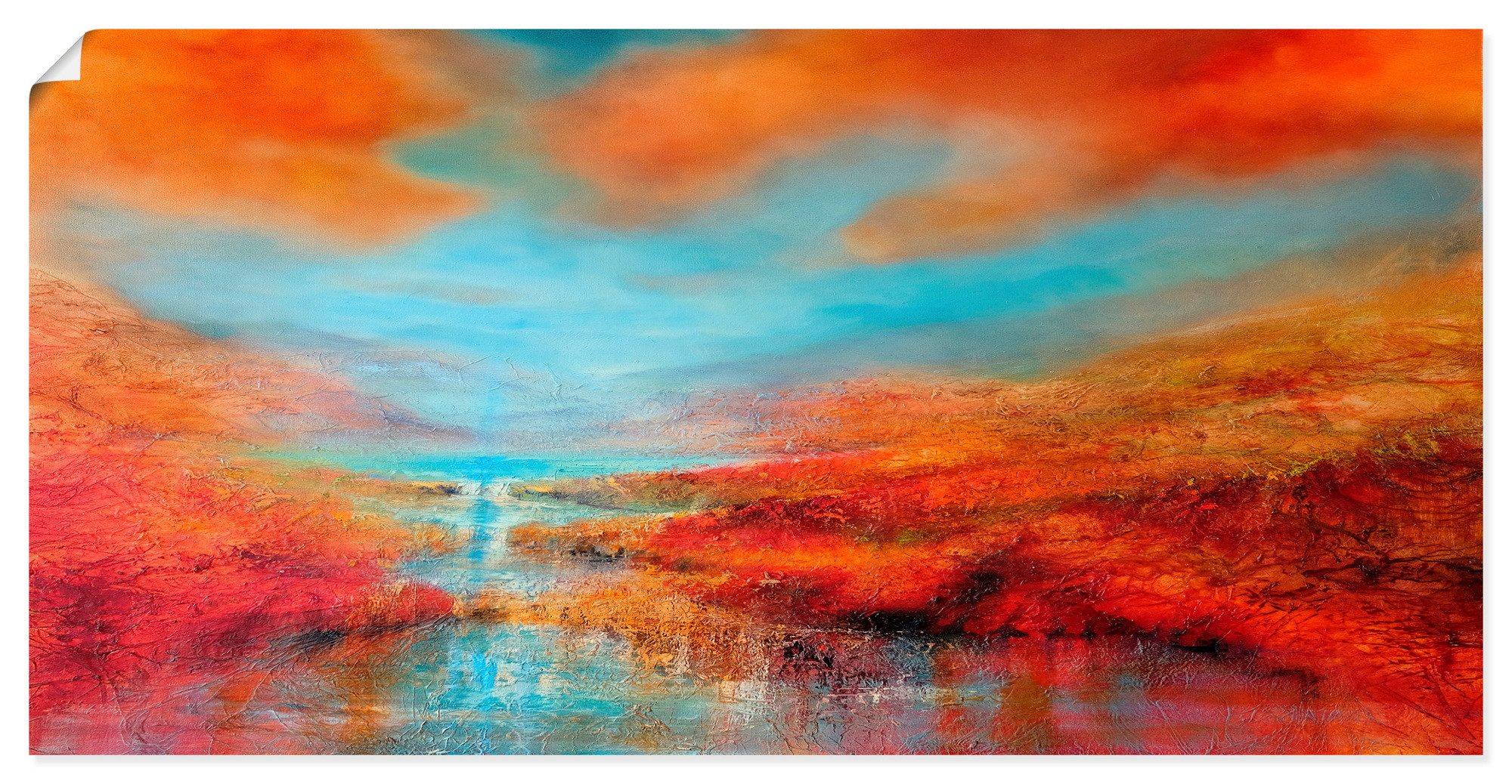 Artland Wandbild Dreamland, Bilder vom Sonnenuntergang & -aufgang (1 St), als Alubild, Leinwandbild, Poster, Wandaufkleber in verschied. Größen