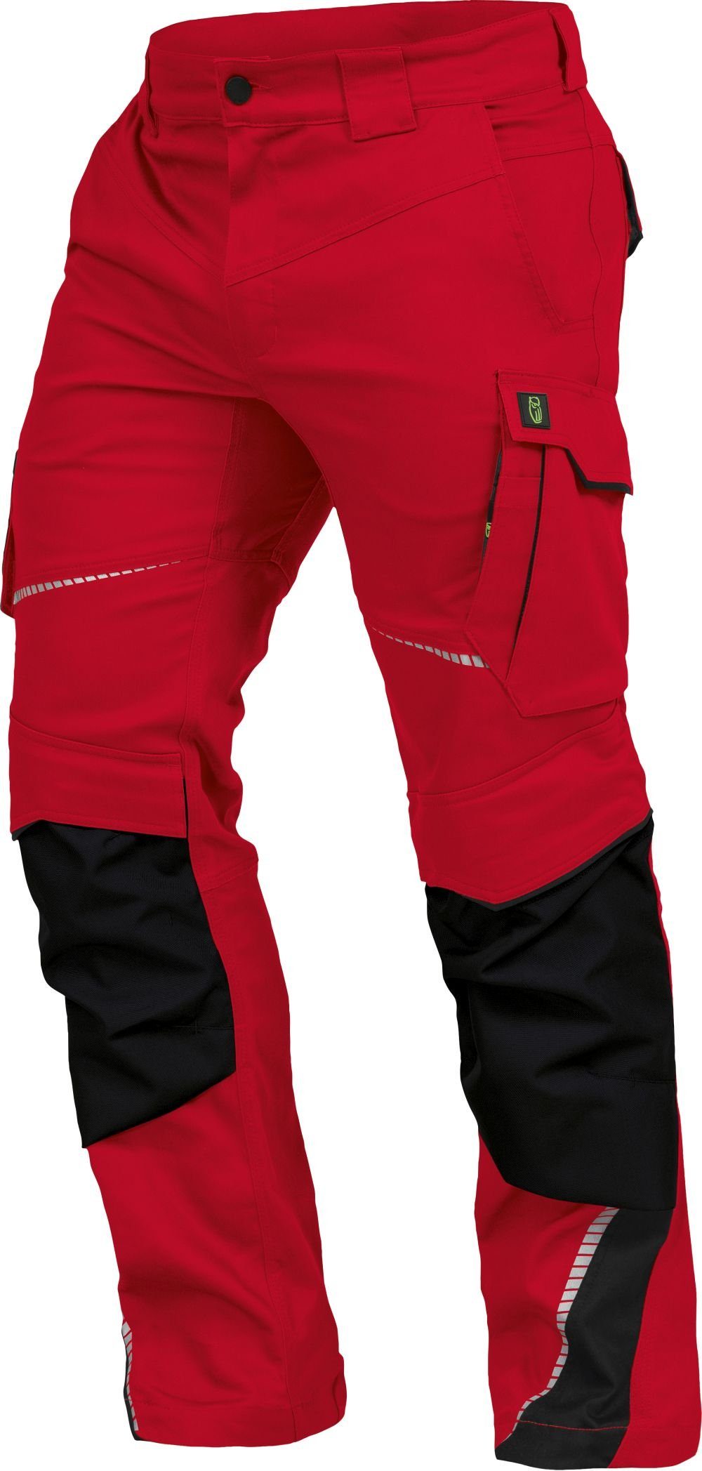 Leibwächter Arbeitshose Bundhose Flexline mit Reflektoren für gute