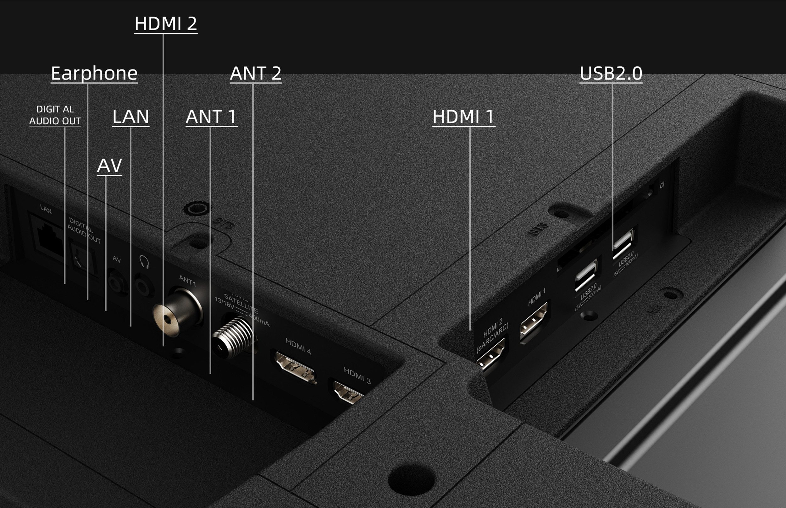 CHiQ M55QN9G Mini-LED-Fernseher (139 cm/55 Zoll, 4K Ultra HD, Google TV, DLG 120Hz, 95% DCI-P3-Farbgenauigkeit, Dolby Vision, Google Assistant)