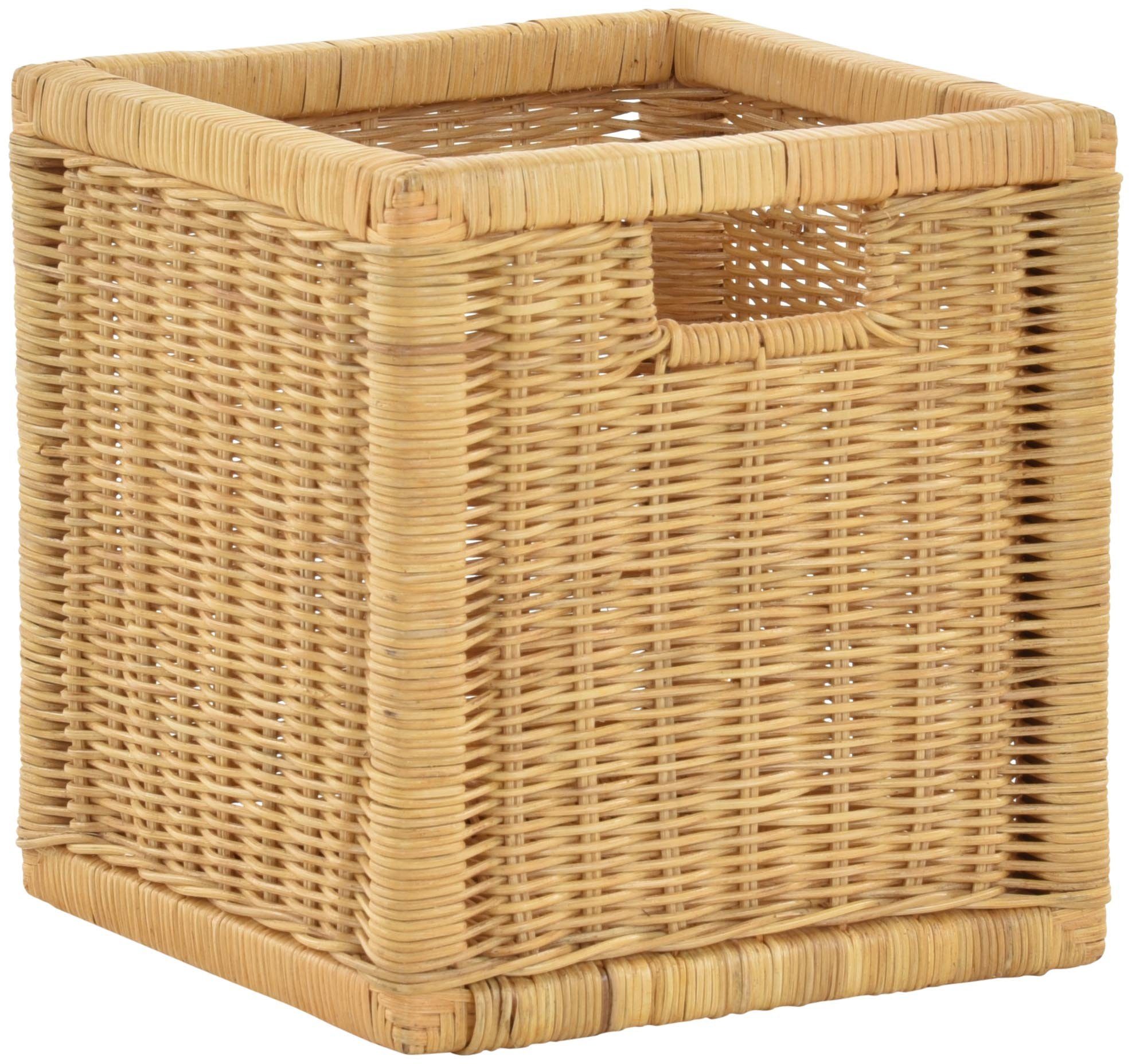 Krines Home Regalkorb Set/2 Regalkorb Aufbewahrungskorb geflochten Rattan ( günstig online kaufen