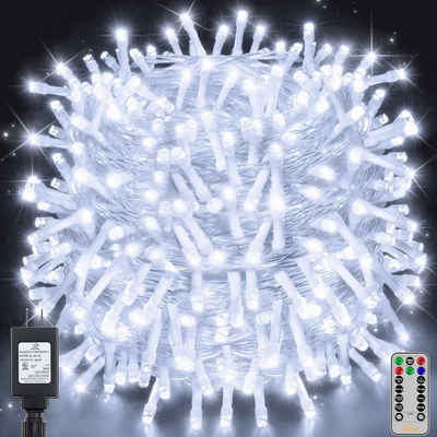 Diyarts LED-Lichterkette, 400-flammig, 60m LED vielseitige Beleuchtung, 8 Modi, 4 Helligkeitsstufen.