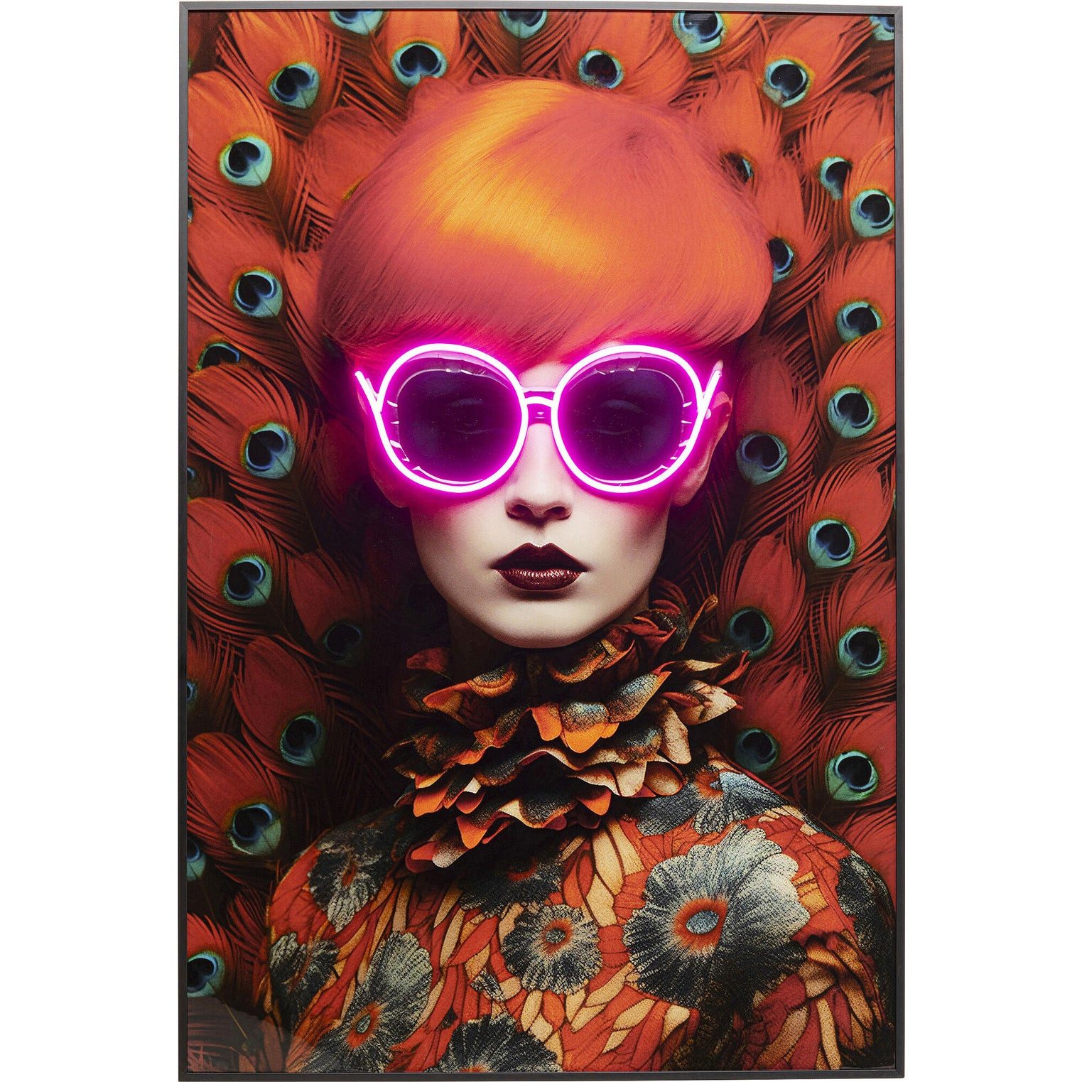 Kare Design LED-Bild Fancy Lady, Frau günstig online kaufen