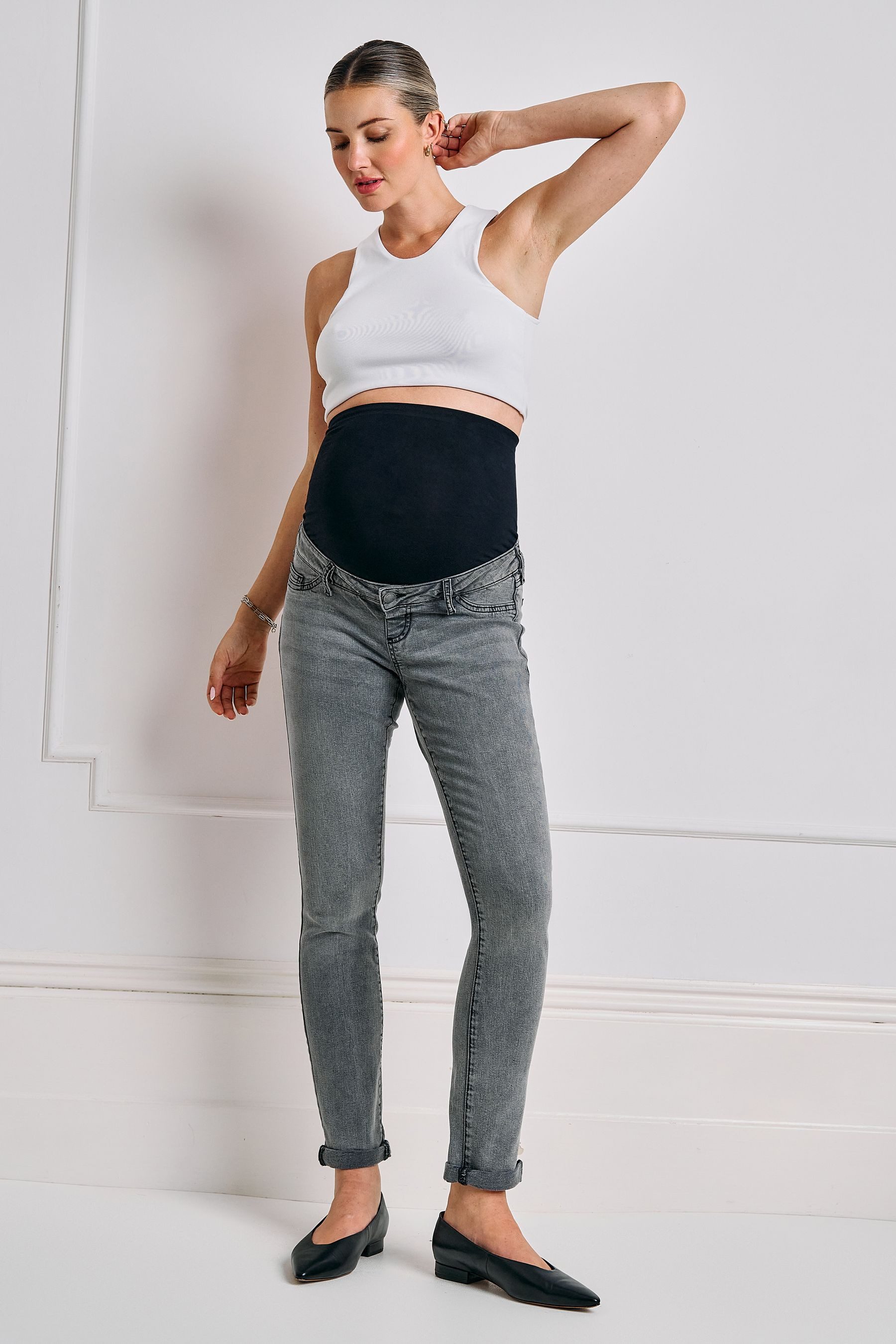 Seraphine Umstandsjeans Seraphine Relaxed Umstands-Jeans Regular (1-tlg) – Bild 2 von 5