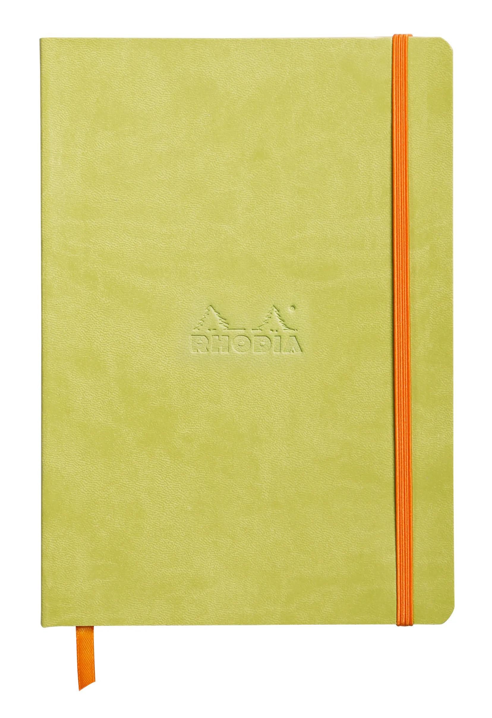 EXACOMPTA Einsteck-Fotoalbum Notizbuch A5 Softcover, 80 Bl 90g, dot/punktkariert, Anisgrün 117456C, Rhodia, Blöcke, Hefte und Notizbücher
