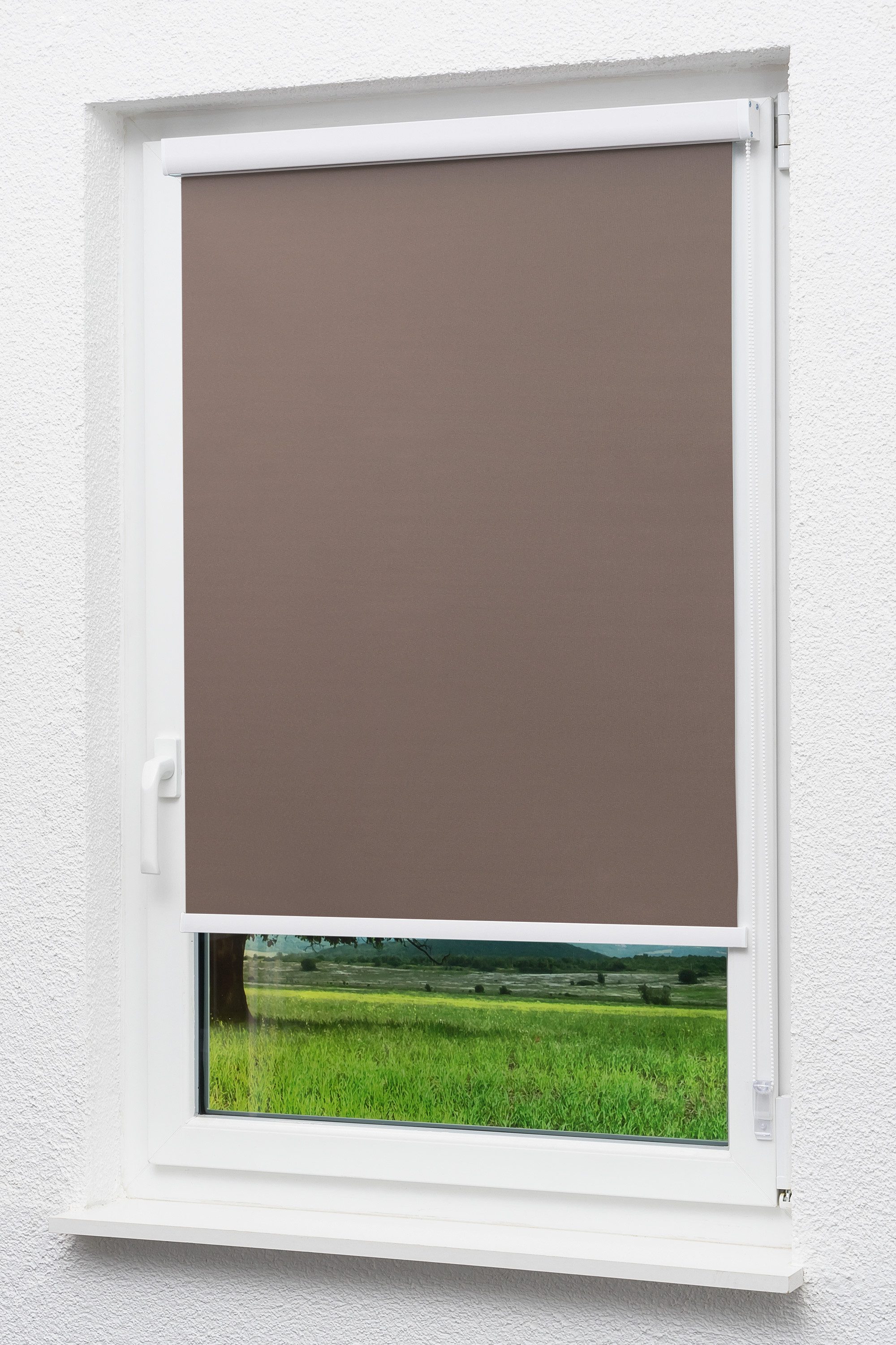 Verdunklungsrollo Lysel Outlet Kassettenrollo VD Braun, günstig online kaufen