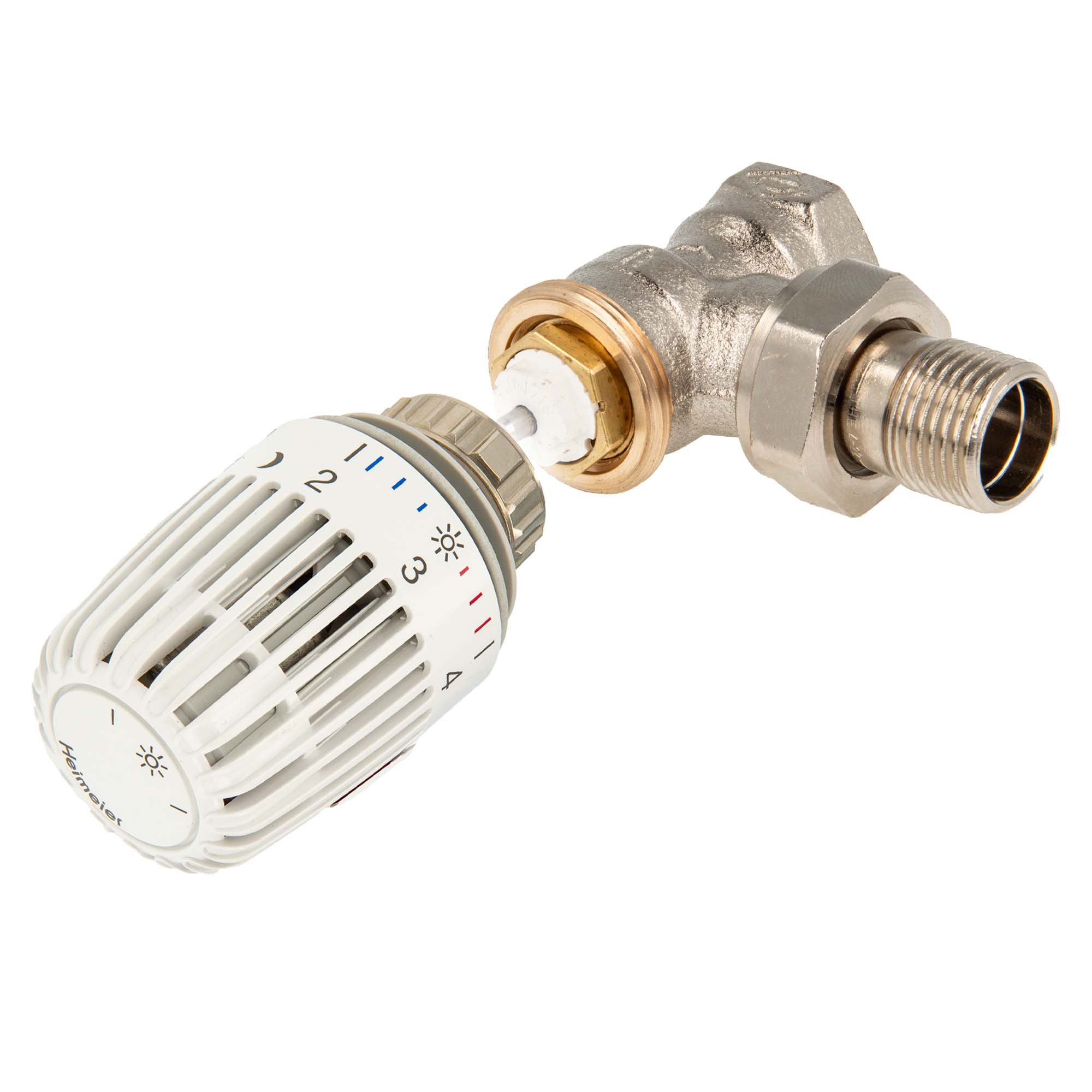 tecuro Heizkörperthermostat Kombi-Set Thermostatkopf K und günstig online kaufen