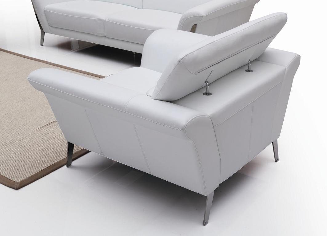 JVmoebel in Europe Set Polstergarnitur, Sofa Sofagarnitur 3+2 Sessel) Weiße Sofa Made (ohne