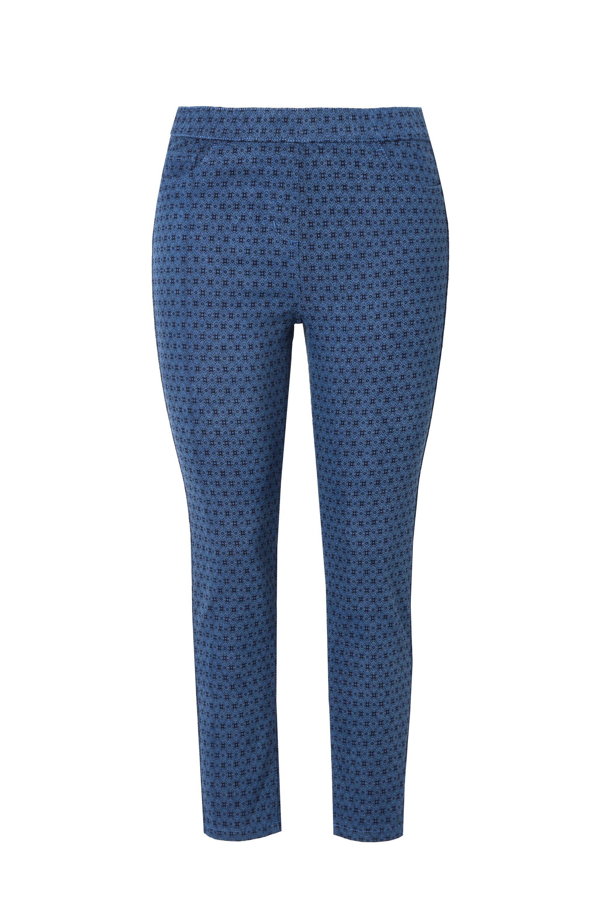Janet & Joyce Jeggings Jeggings Slim Fit Minimal-Print Gesäßtaschen günstig online kaufen