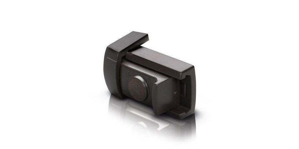 Burg Wächter Türriegel Burg Wächter Tür-Fensterriegel 80 x 45 mm braun