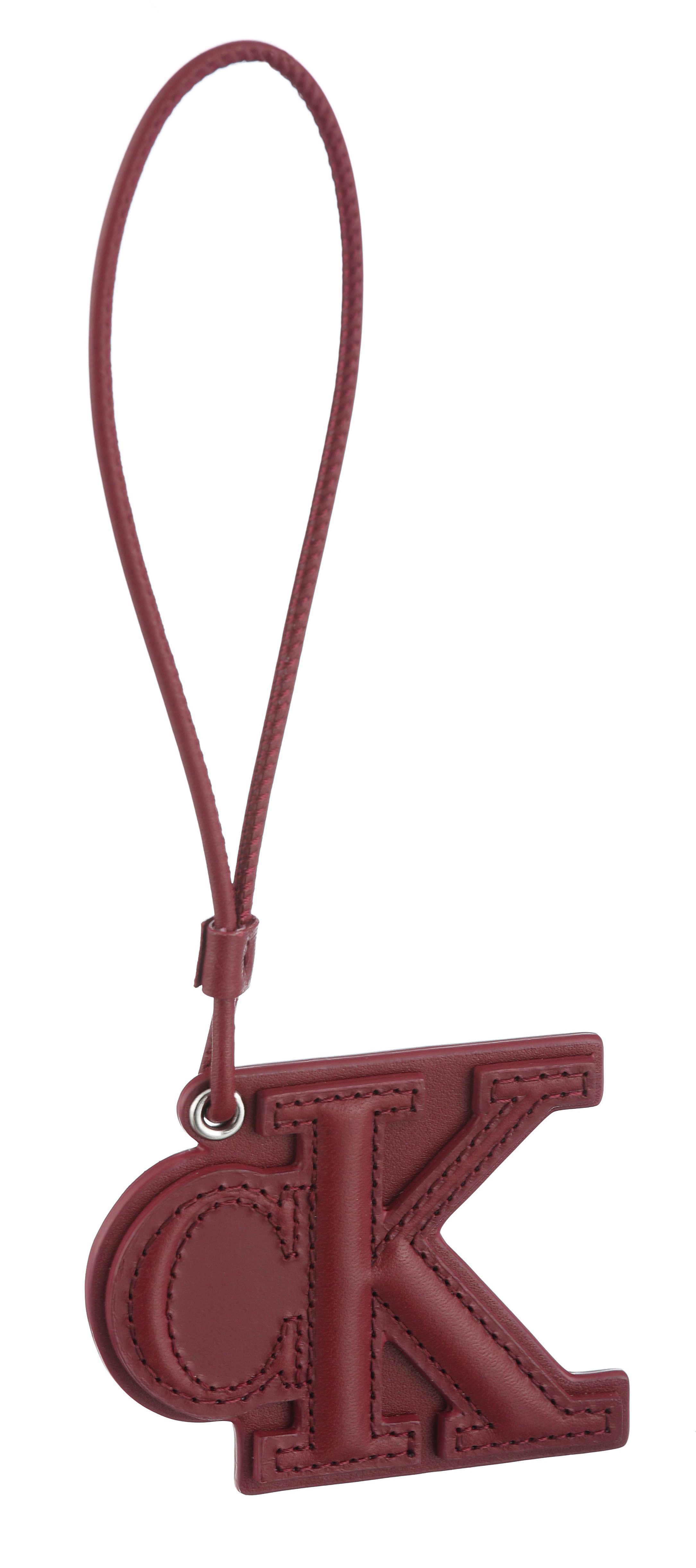 Calvin Klein Taschenanhänger DEBOSS MONOGRAM PATCH BAG CHARM Taschenanhänger, Accessoire, Taschen Charm, Bag Charm mit Logodruck