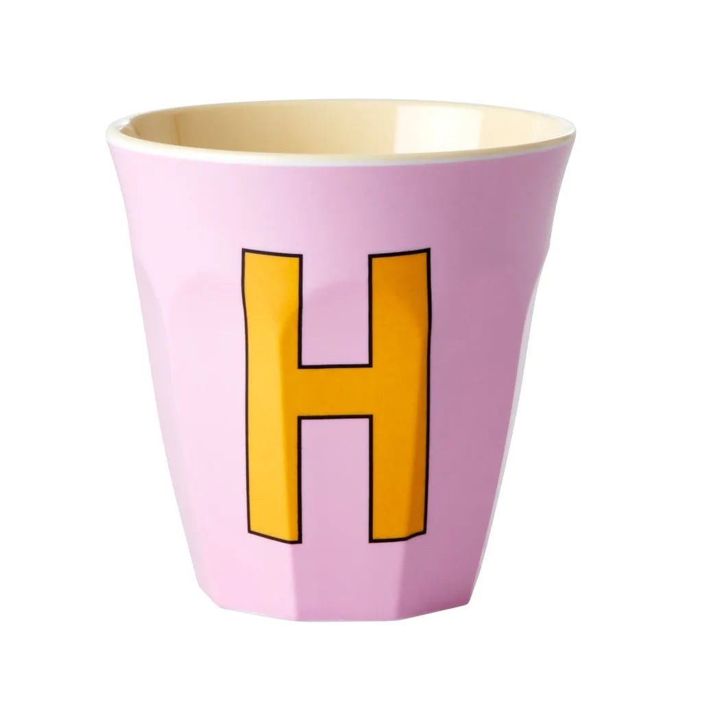 rice Kinderbecher RICE Becher - H, 250 ml, Melamine, Farbe: rosa