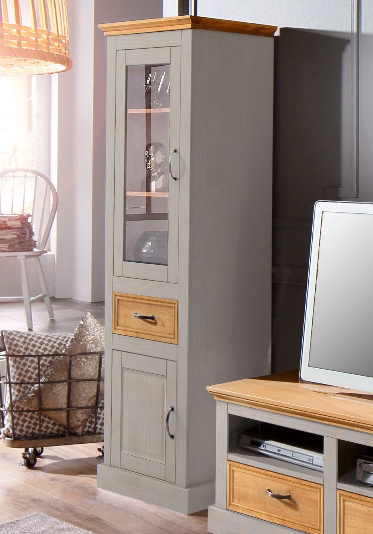 Home affaire Vitrine Selma Höhe 180 cm günstig online kaufen