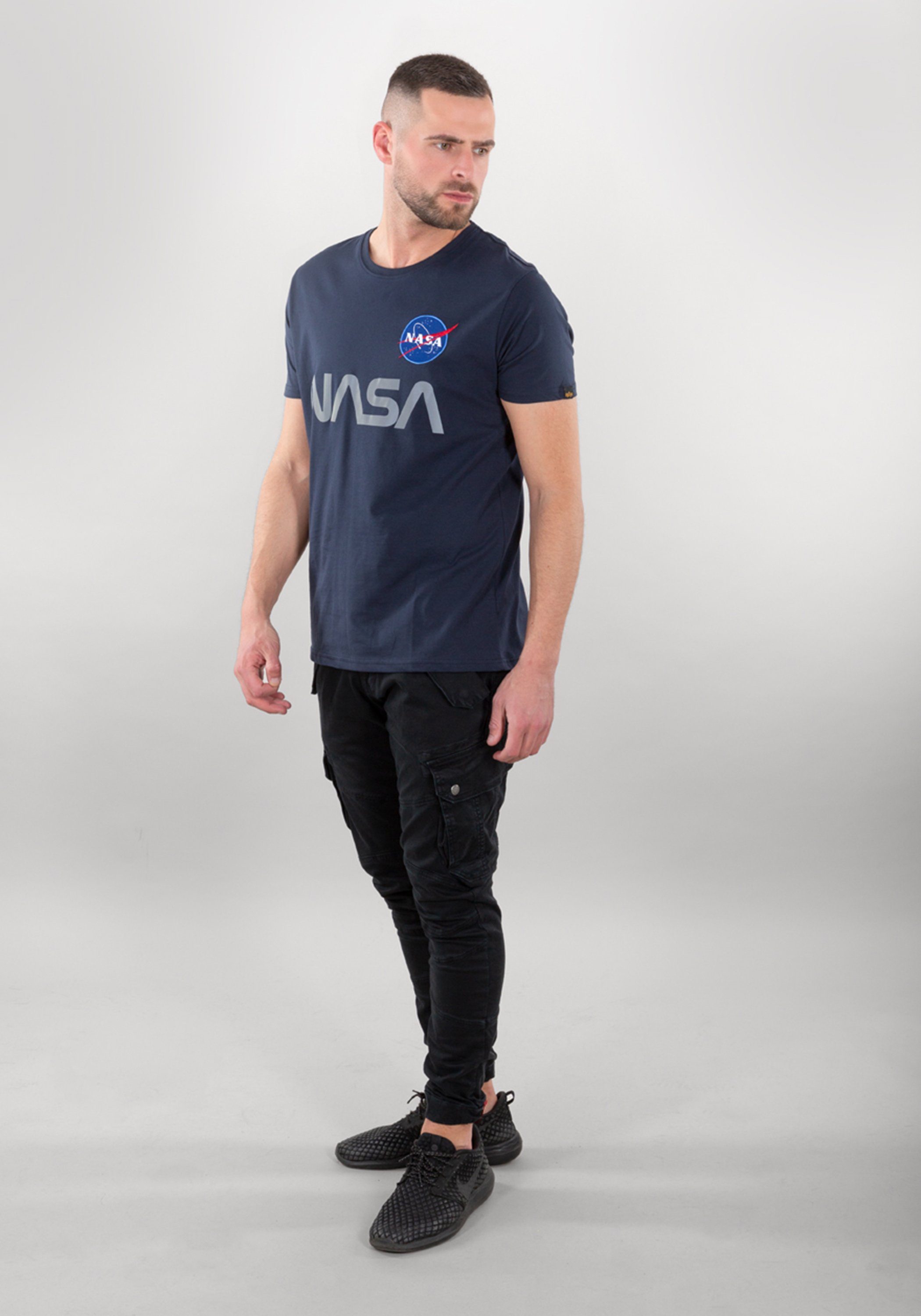 Alpha Industries T-Shirt NASA Reflective T
