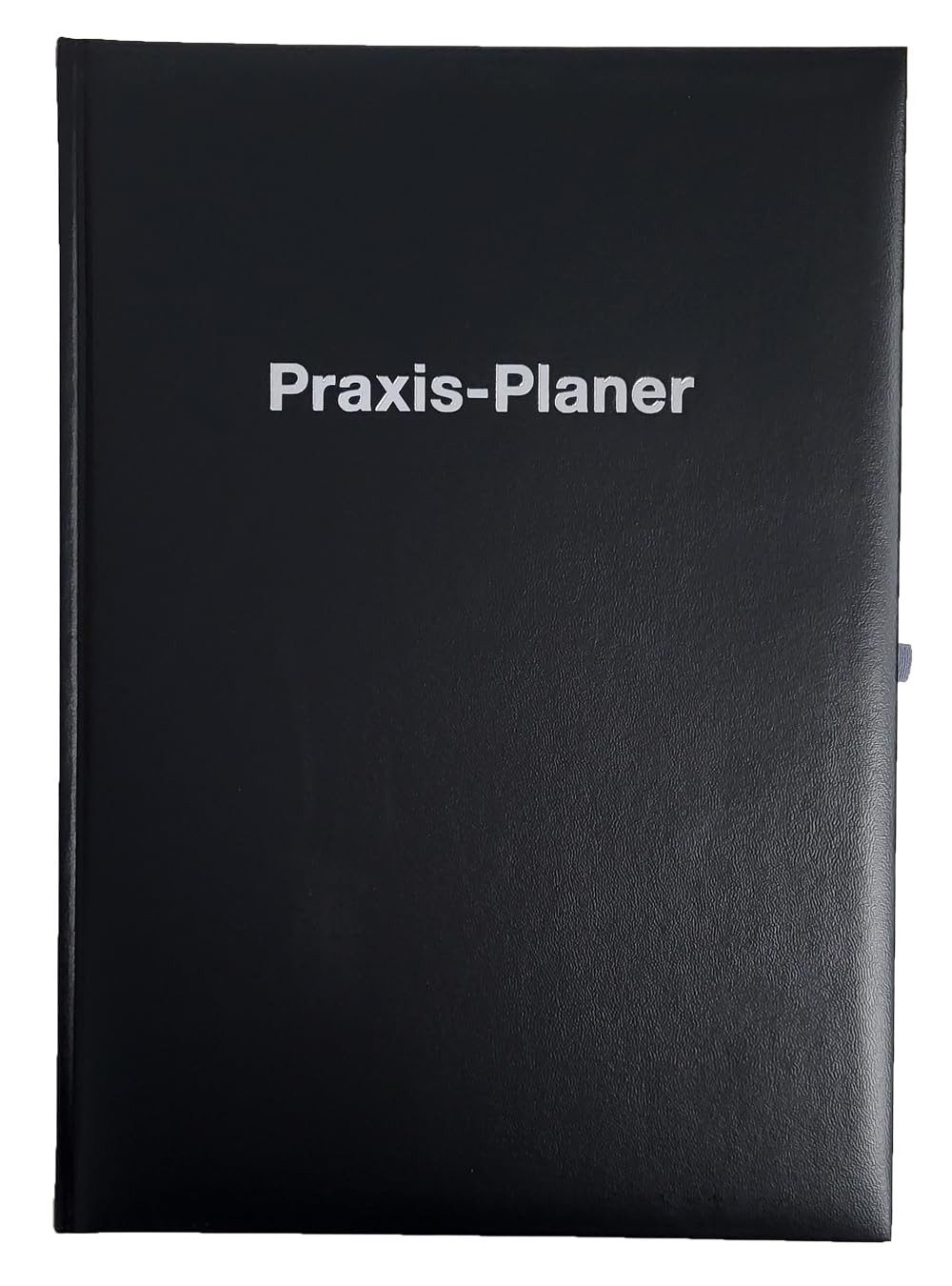 ADINA Terminkalender 2025 ADINA Praxis-Planer A4 1 Tag auf 1 Seite schwarz mit