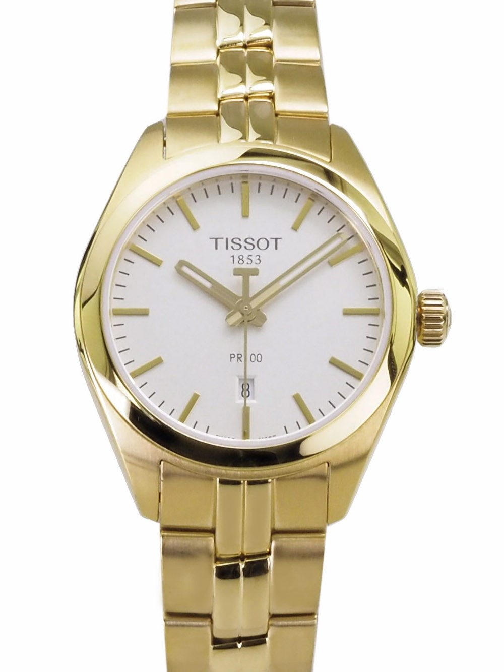 Tissot Schweizer Uhr Damen Uhr 33 mm Ø T1012103303100 PR 100, Saphirglas