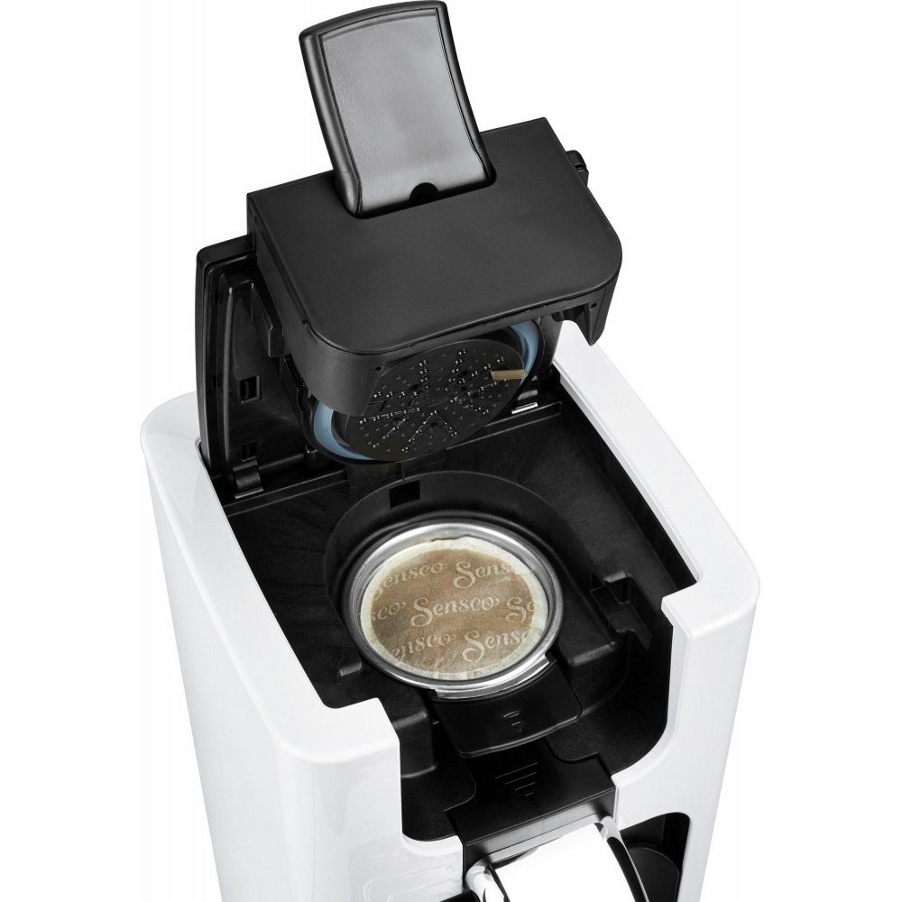 Philips Senseo Kaffeepadmaschine HD7865/00 Quadrante - Kaffeepadmaschine -  weiß