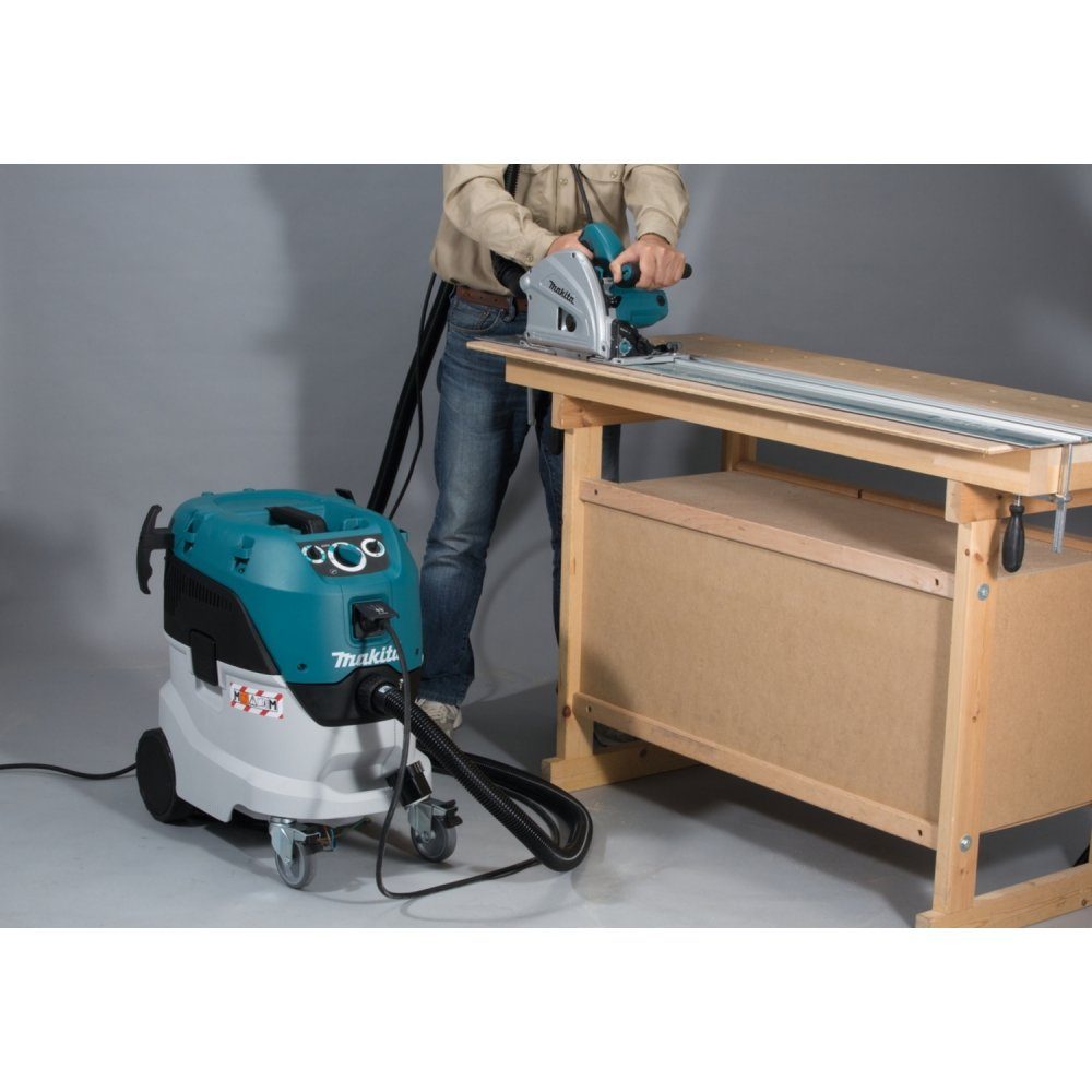 Makita Nass-Trocken-Sauger VC4210L - Nass-/Trockensauger - blau/weiß
