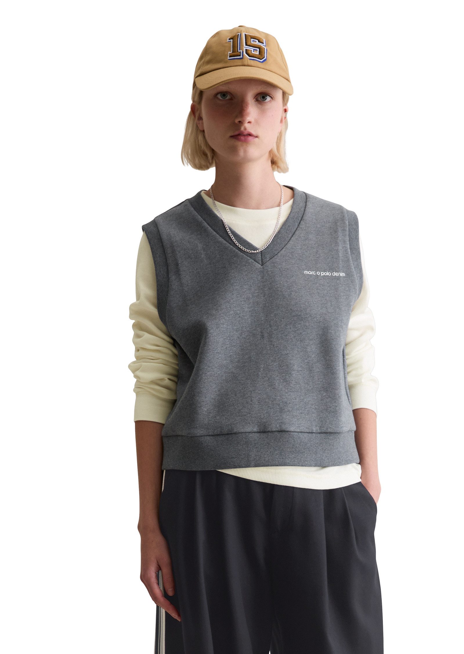 Marc O'Polo DENIM Sweatshirt mit kuschelig gerauter Innenseite