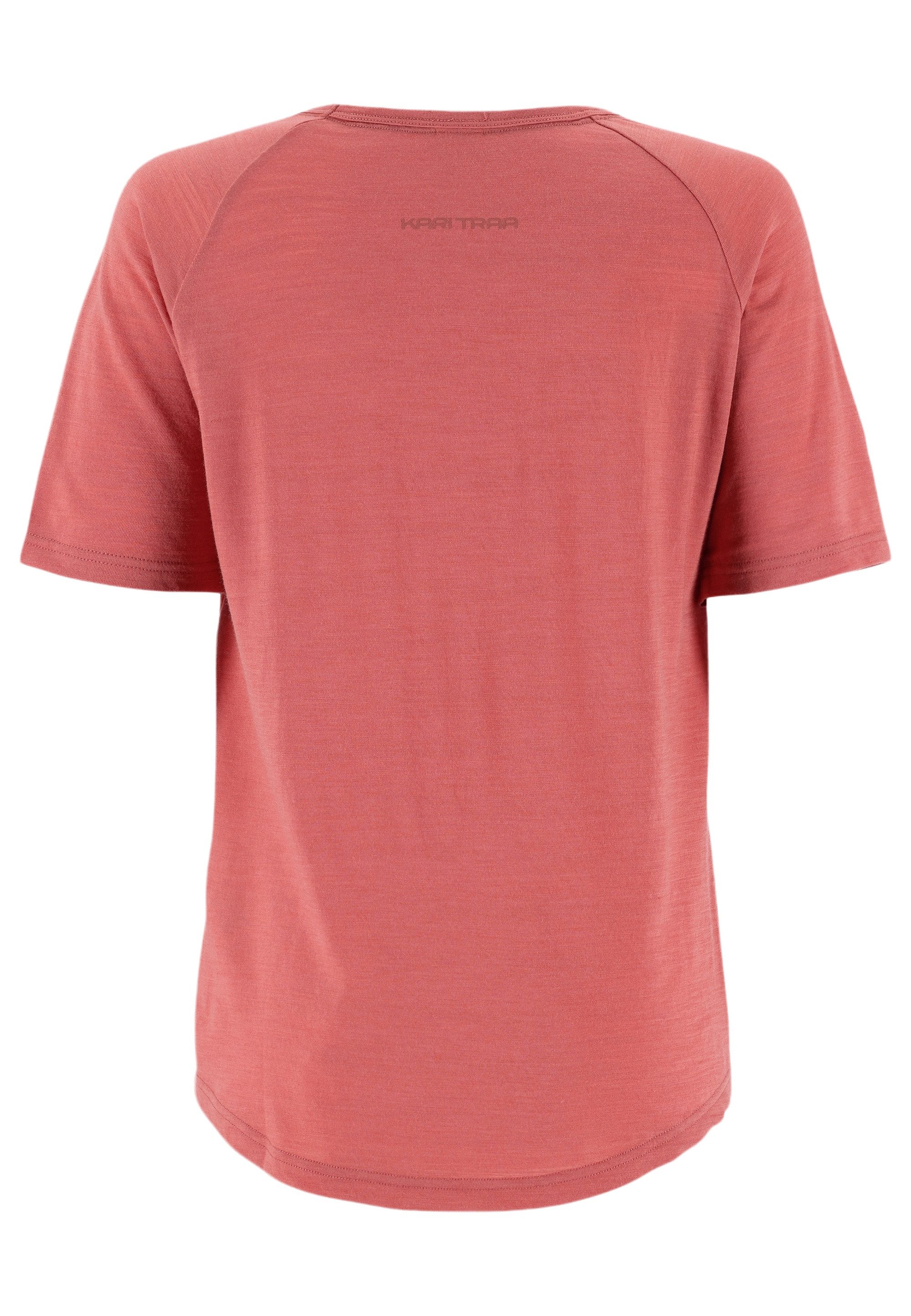 Kari Traa T-Shirt Ane mit atmungsaktivem Material und Flatlocknähten