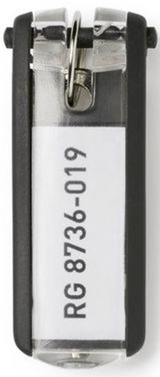 DURABLE Schlüsselanhänger Schlüsselanhänger Key Clip farbig sortiert VE=6 Stück