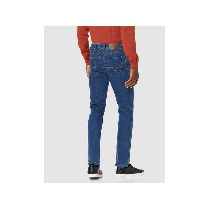 Atelier GARDEUR Straight-Jeans dunkel-blau regular (1-tlg)