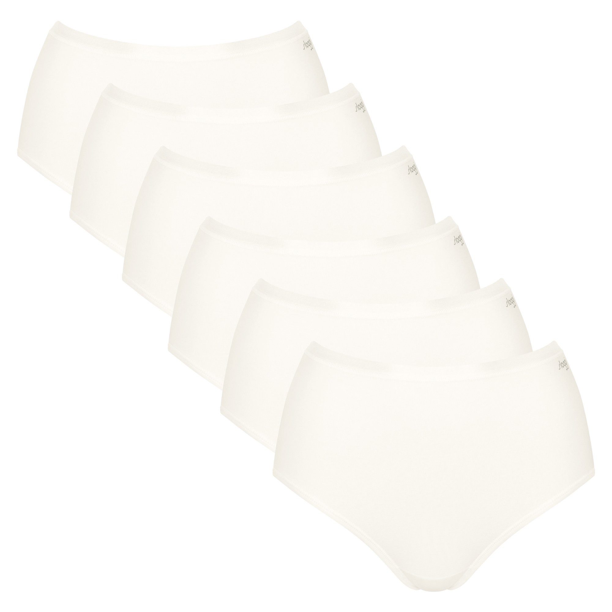 Slip Damen Slip 6er Pack Baumwolle