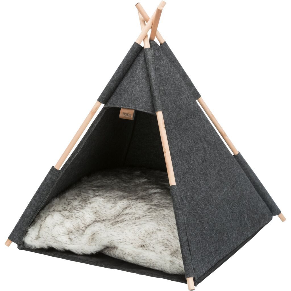TRIXIE Tierhöhle Höhle Tipi - anthrazit - 55 × 65 × 55 cm