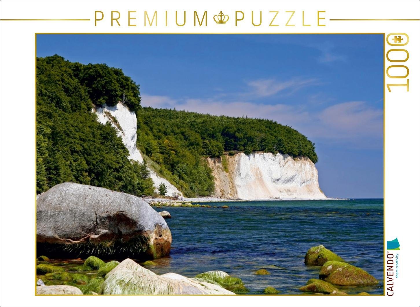 Puzzle CALVENDO Puzzle Rügens Kreideküste 1000 Teile Lege-Größe 64 x 48 cm Foto-Puzzle Bild von Wibke Woyke