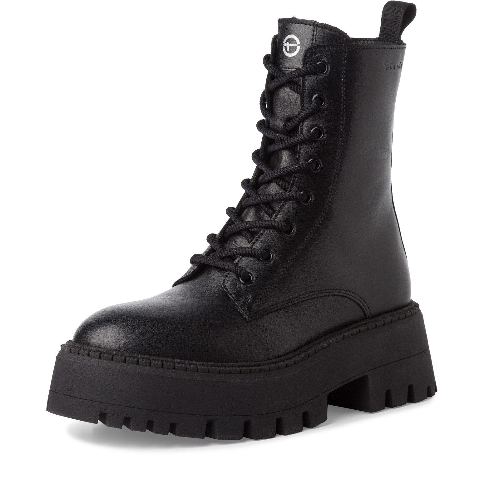 Tamaris Schnürstiefelette, Blockabsatz, Plateau, Schnürboots mit Touch It-A günstig online kaufen