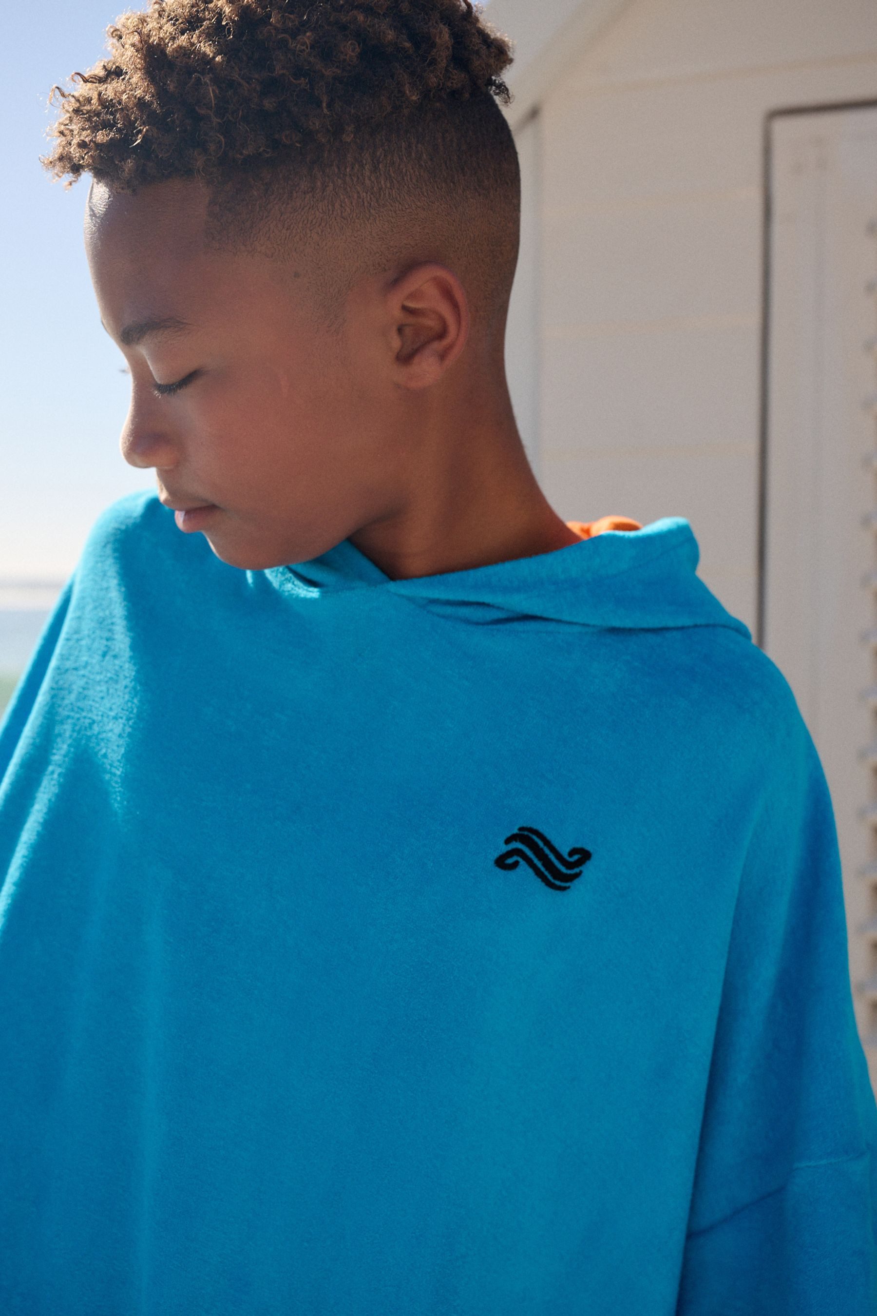 Next Badeponcho Frottee-Poncho, Baumwolle