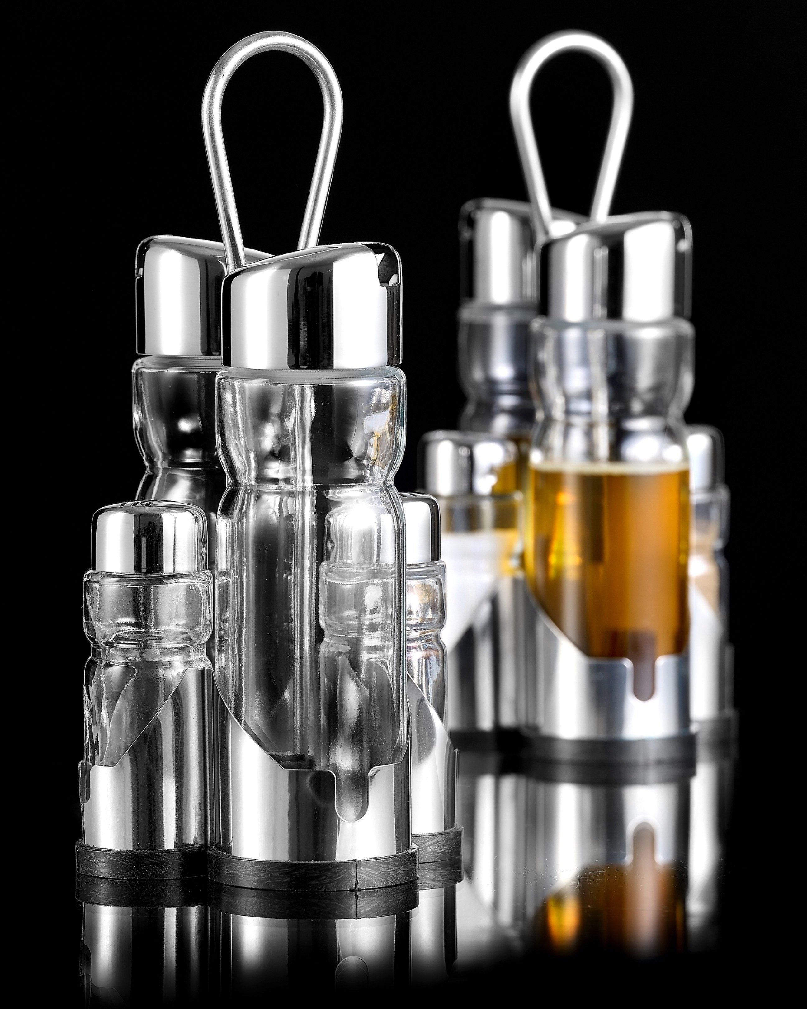 Ritzenhoff & Breker Menage-Set Basic, (Set, 5-tlg), mit Gestell und Haltebügel