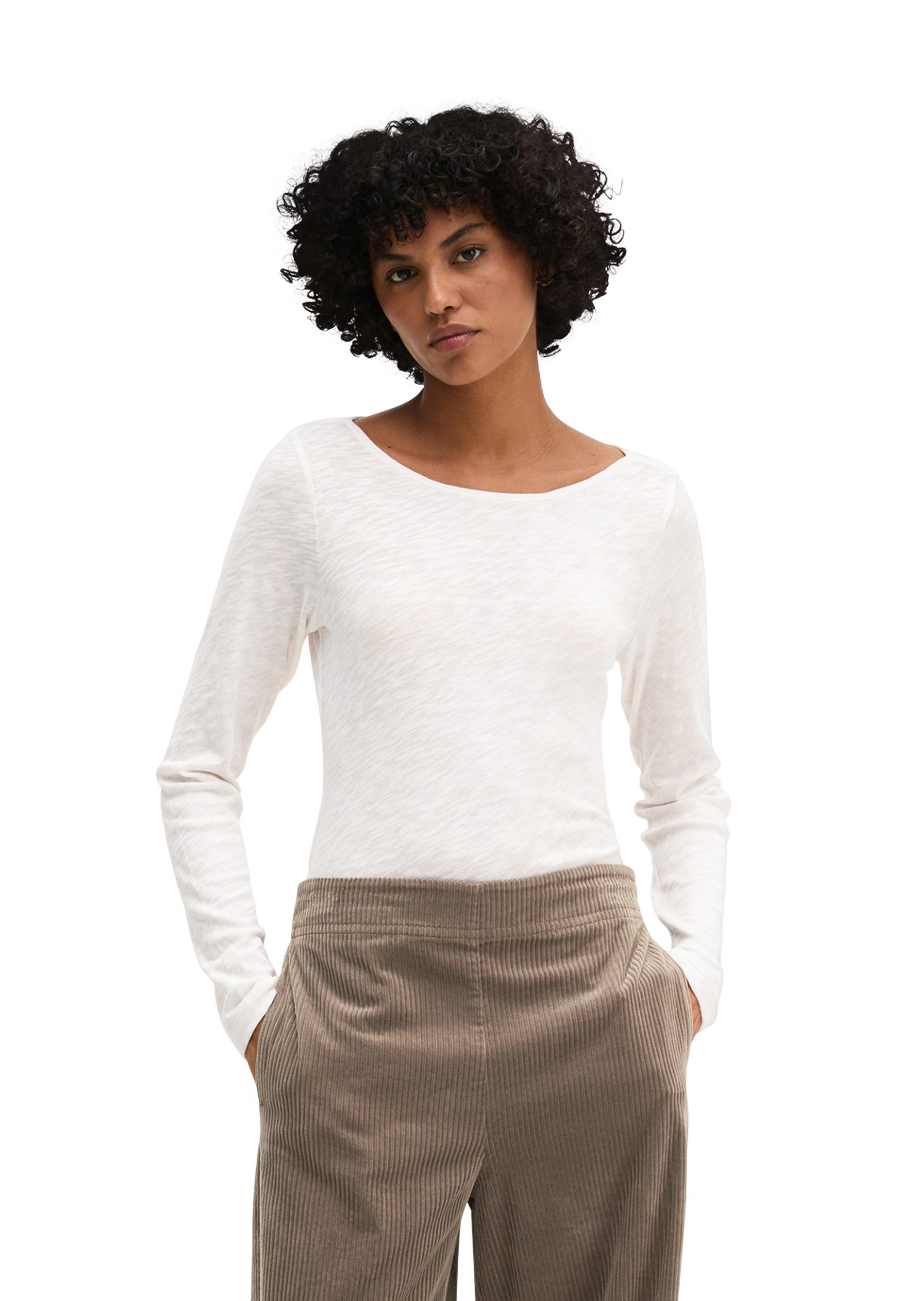 Marc O'Polo Langarmshirt aus Organic Cotton-Qualität
