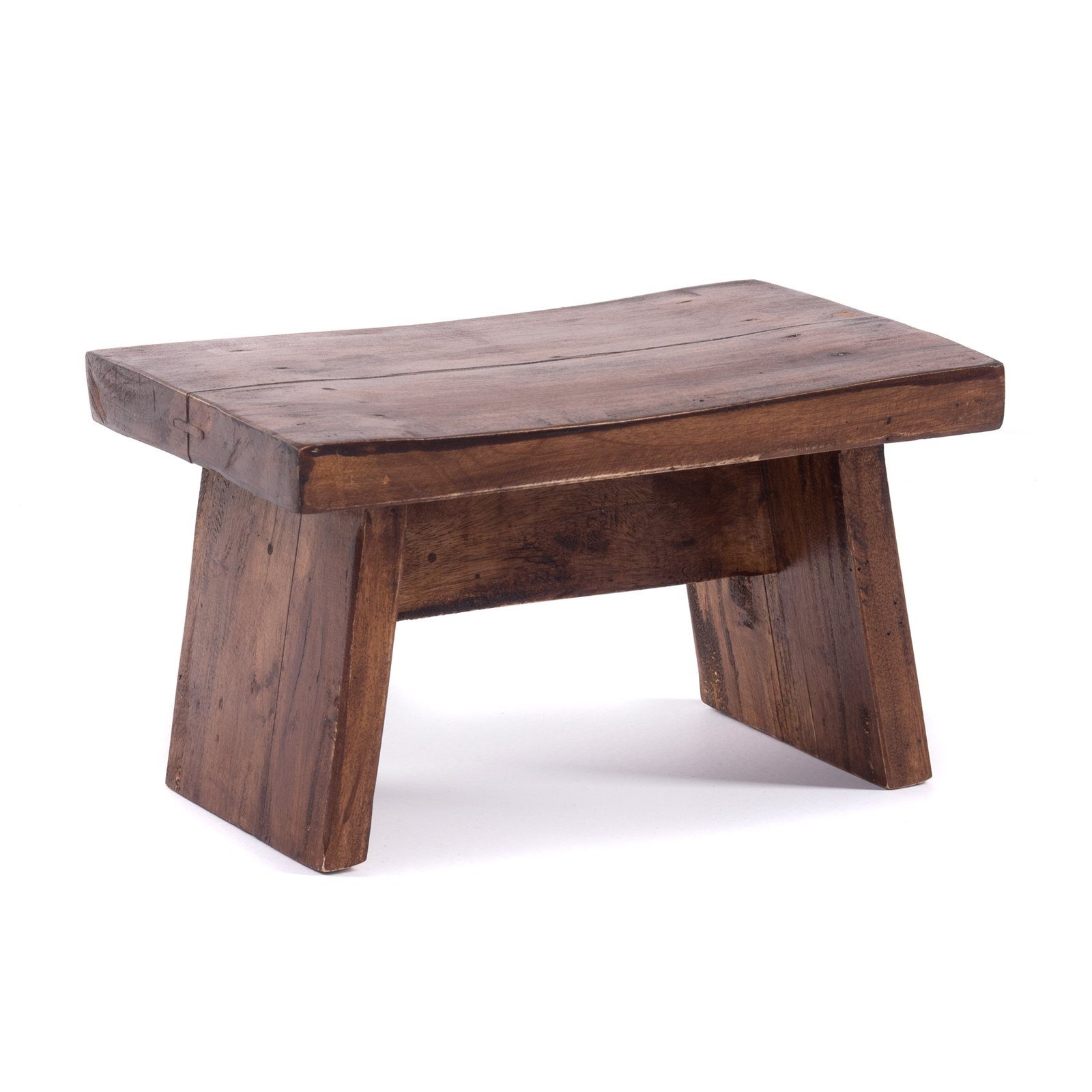 DESIGN DELIGHTS Табуретки NOSTALGISCHER FUßHOCKER "SCHEMEL", Mahagoni, Holzhocker, Farbe: 02