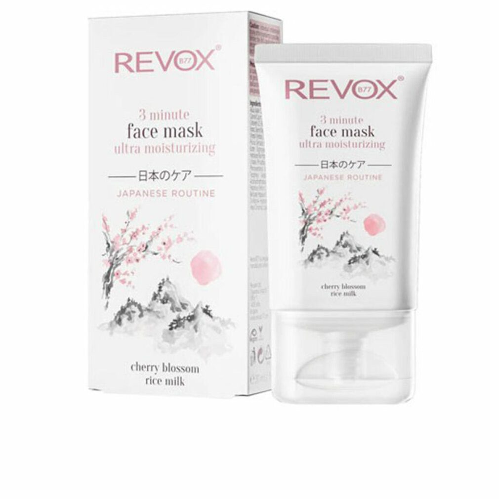 Revox B77 Körperpflegemittel JAPANESE RITUAL 3 minute face mask ultra moisturizing 30ml