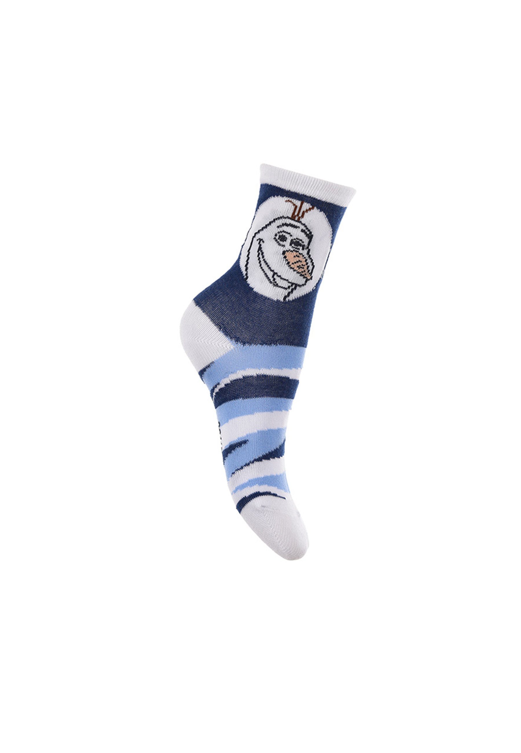 Disney Frozen Socken Eiskönigin Anna & Elsa Kinder Mädchen Socken Strümpfe