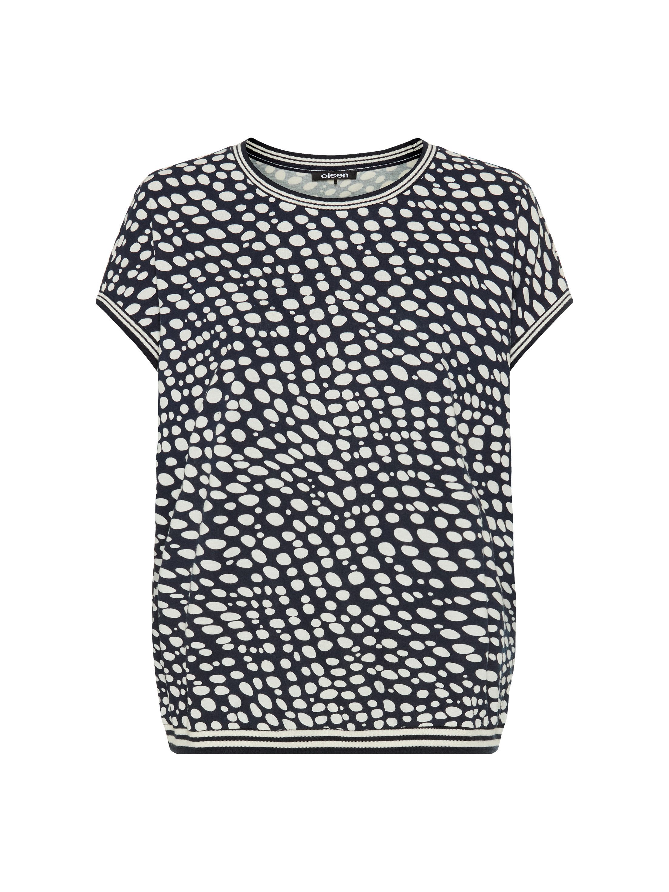 Olsen T-Shirt mit Rundhalsausschnitt und Kimonoärmeln – Bild 5 von 5